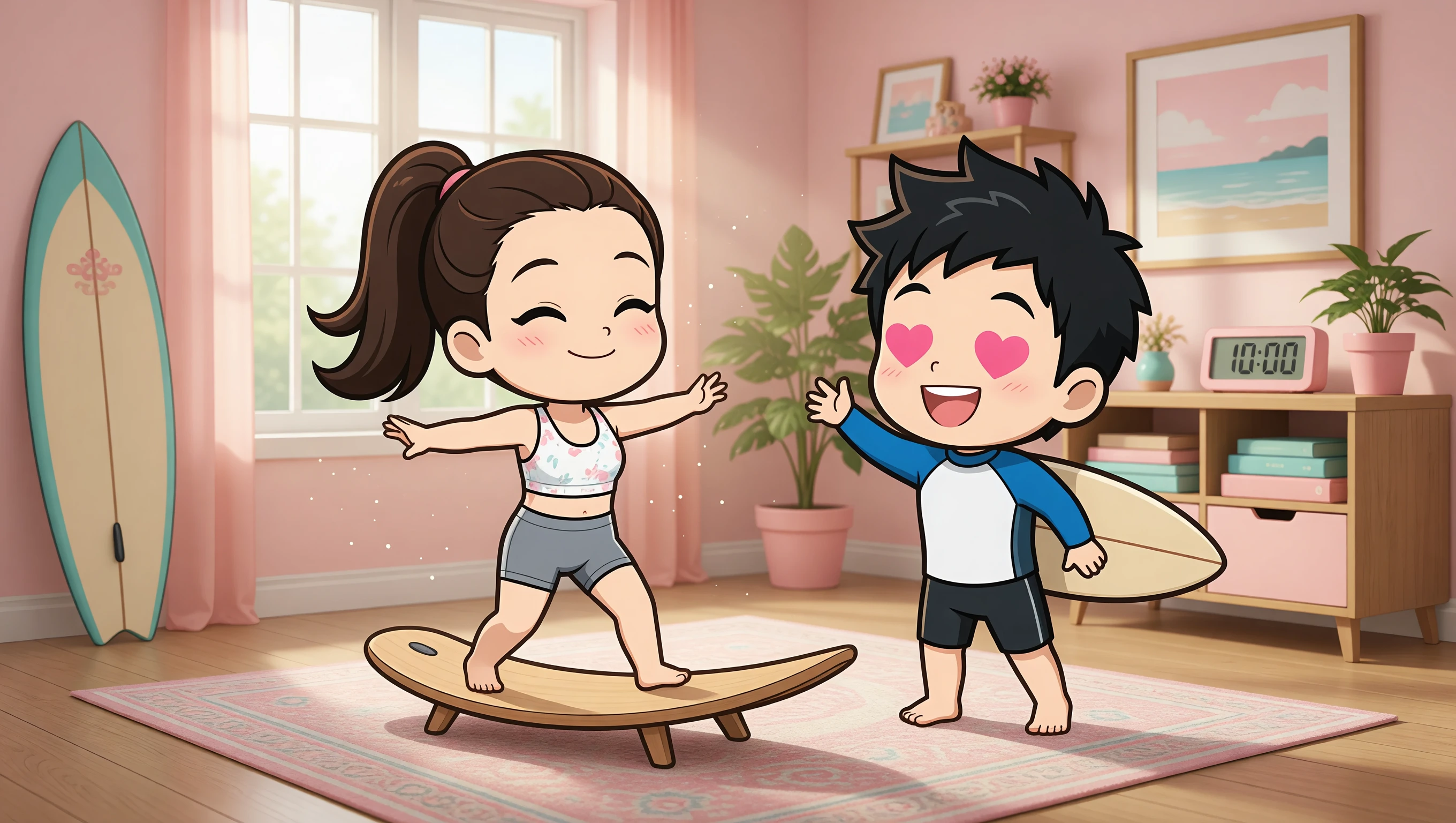 Balance Board Practice illustration