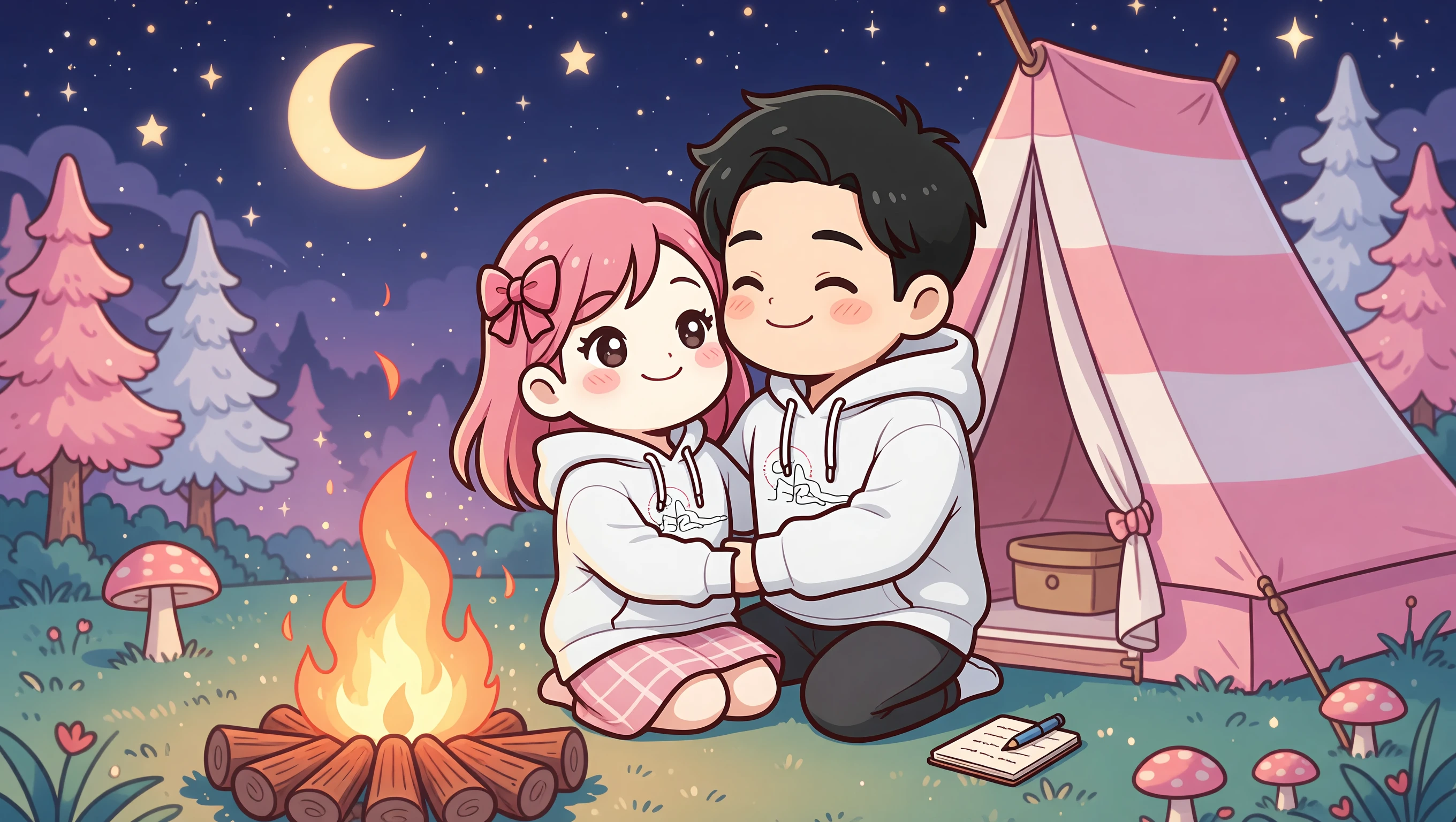 Whisper to Your Partner illustration