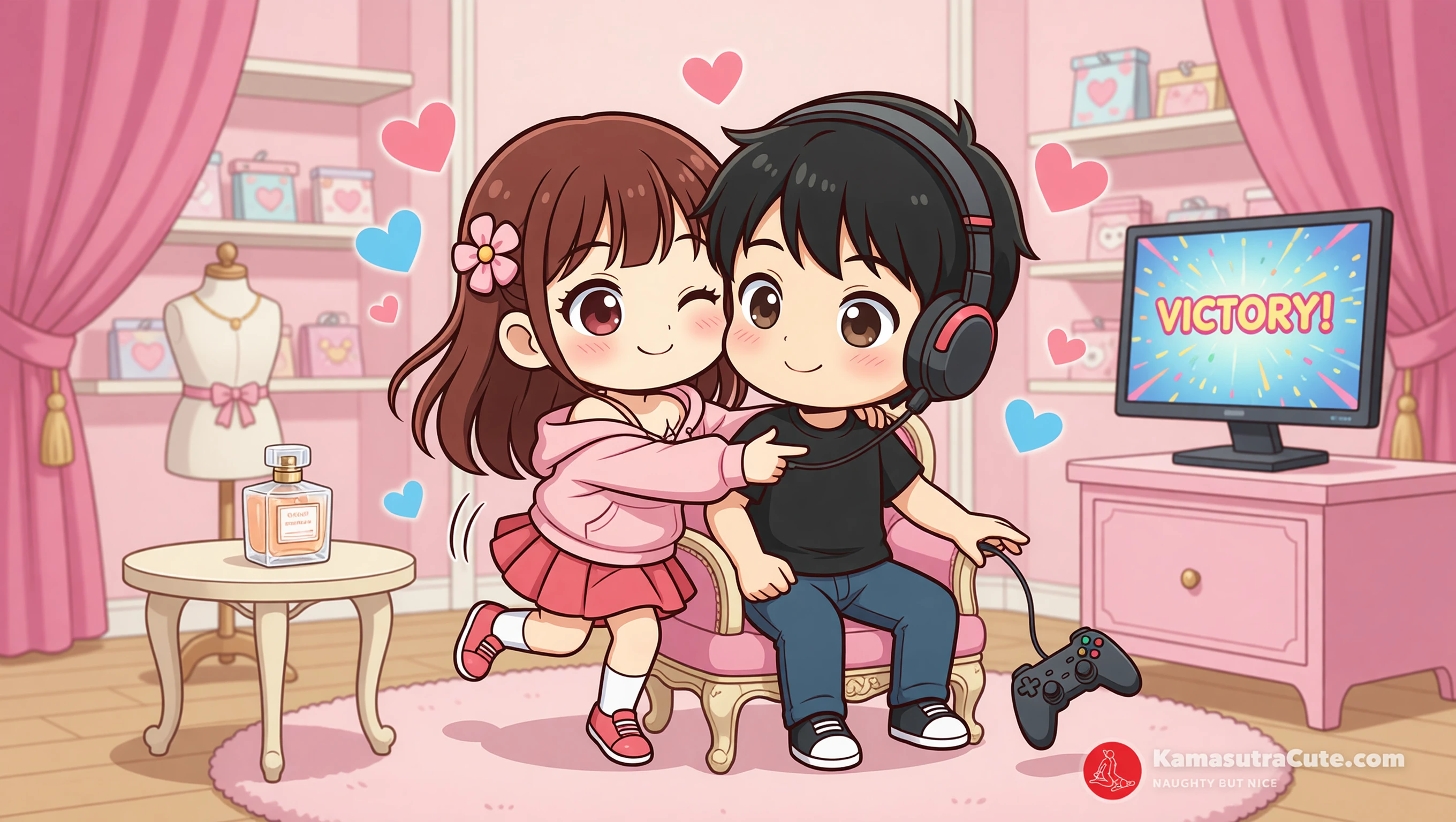 Victory Lap Lap Dance illustration