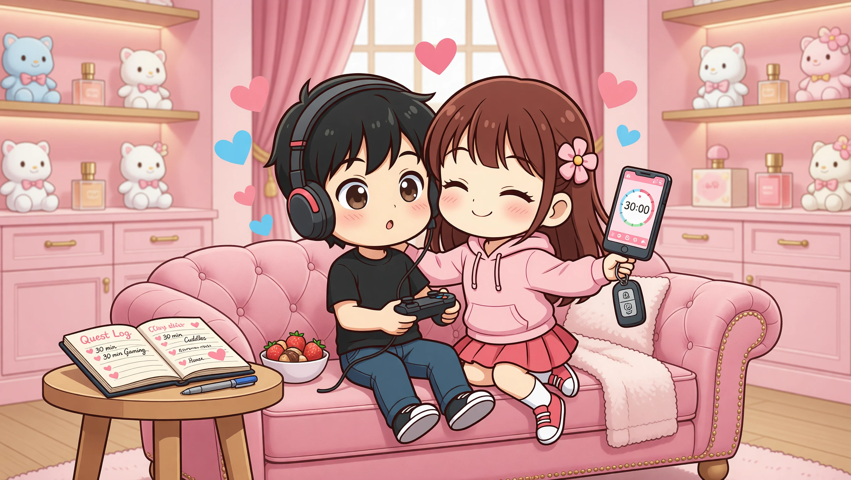 Quest Log: Cuddle Edition illustration