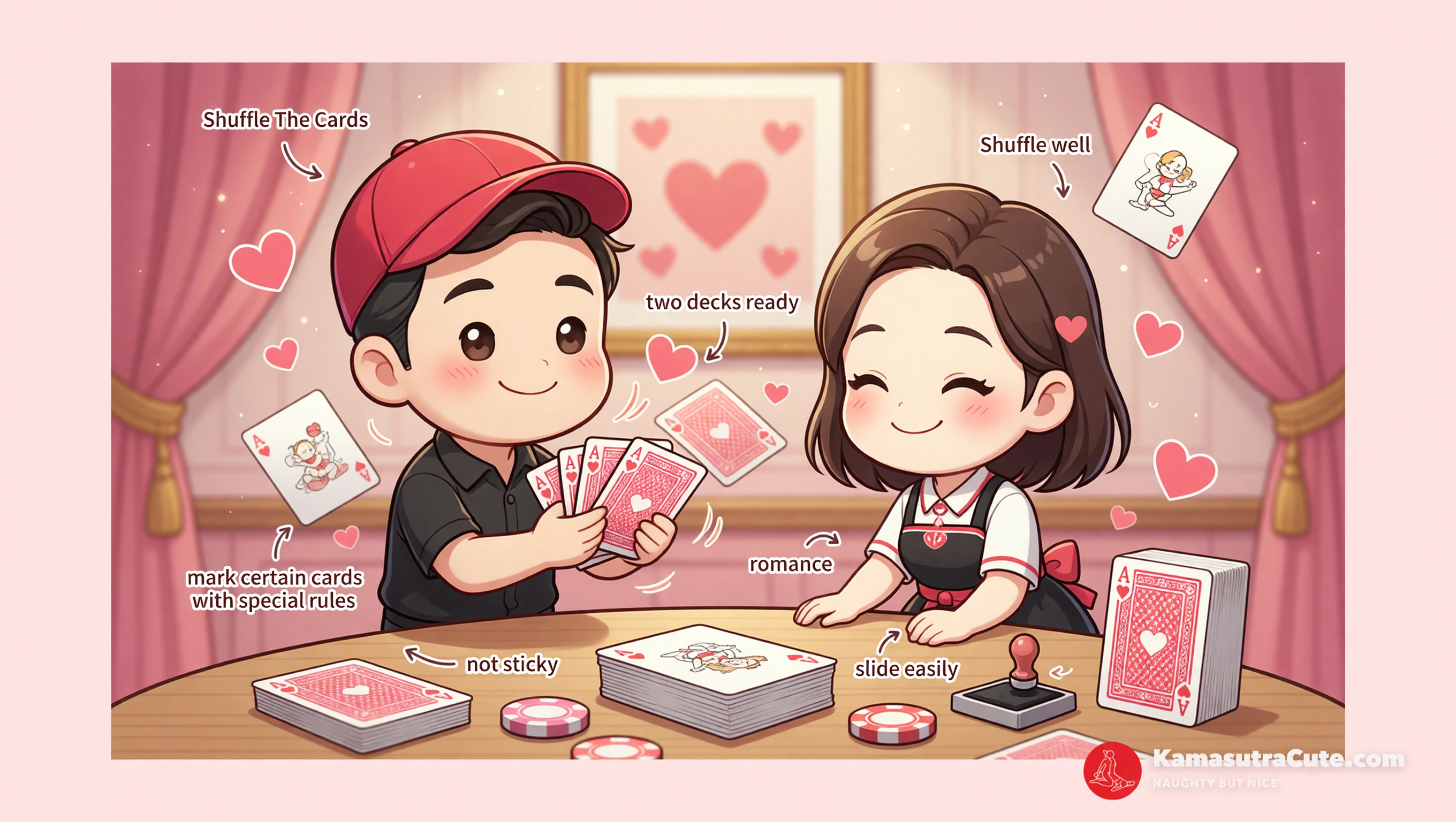 Shuffle The Cards illustration