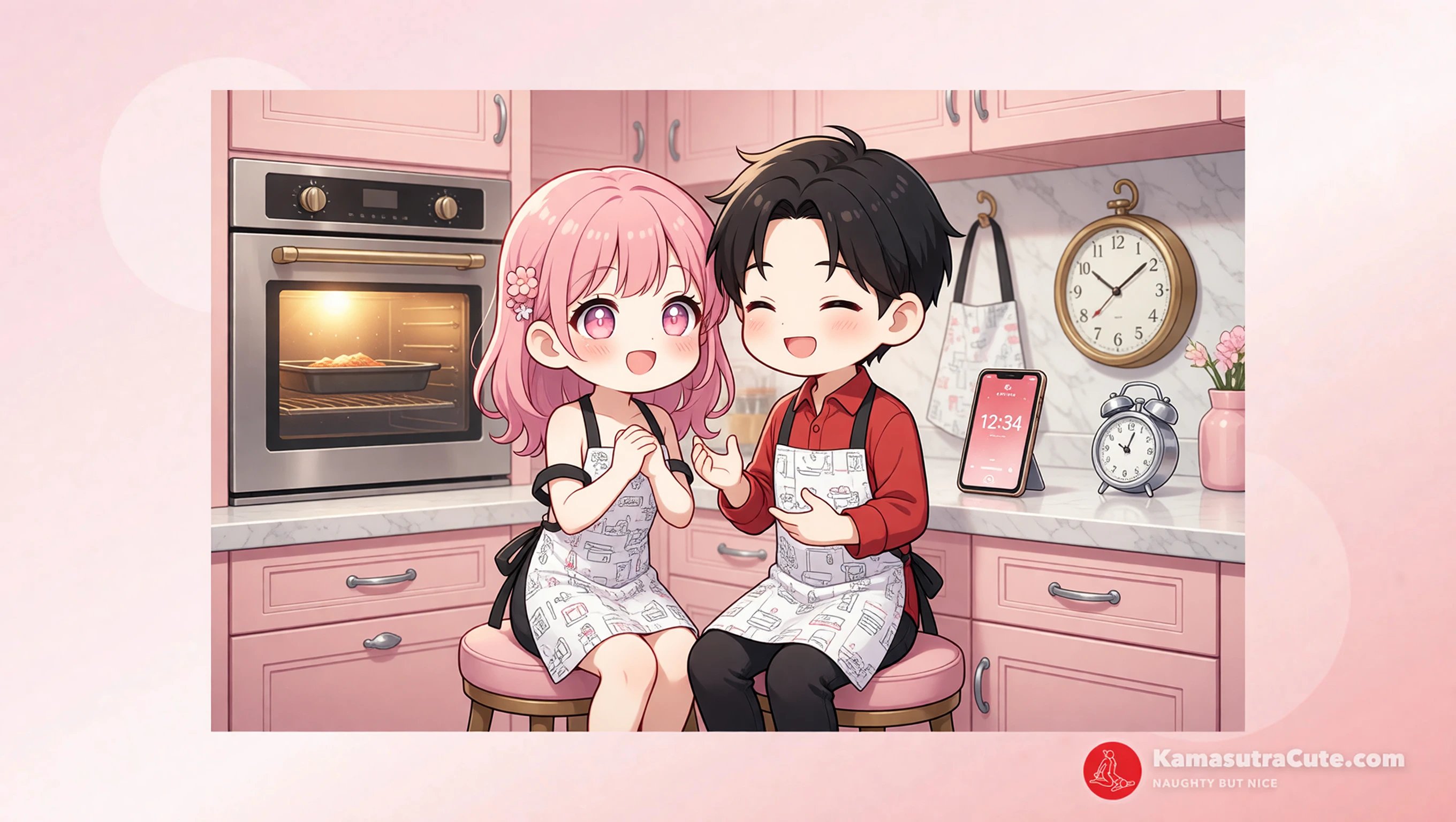 Bake And Watch illustration