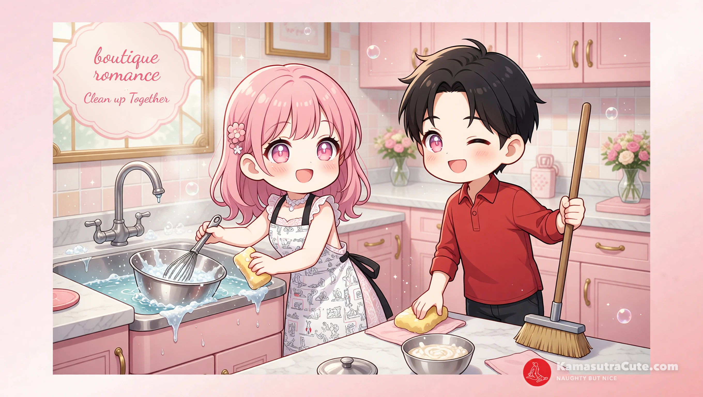 Clean up Together illustration