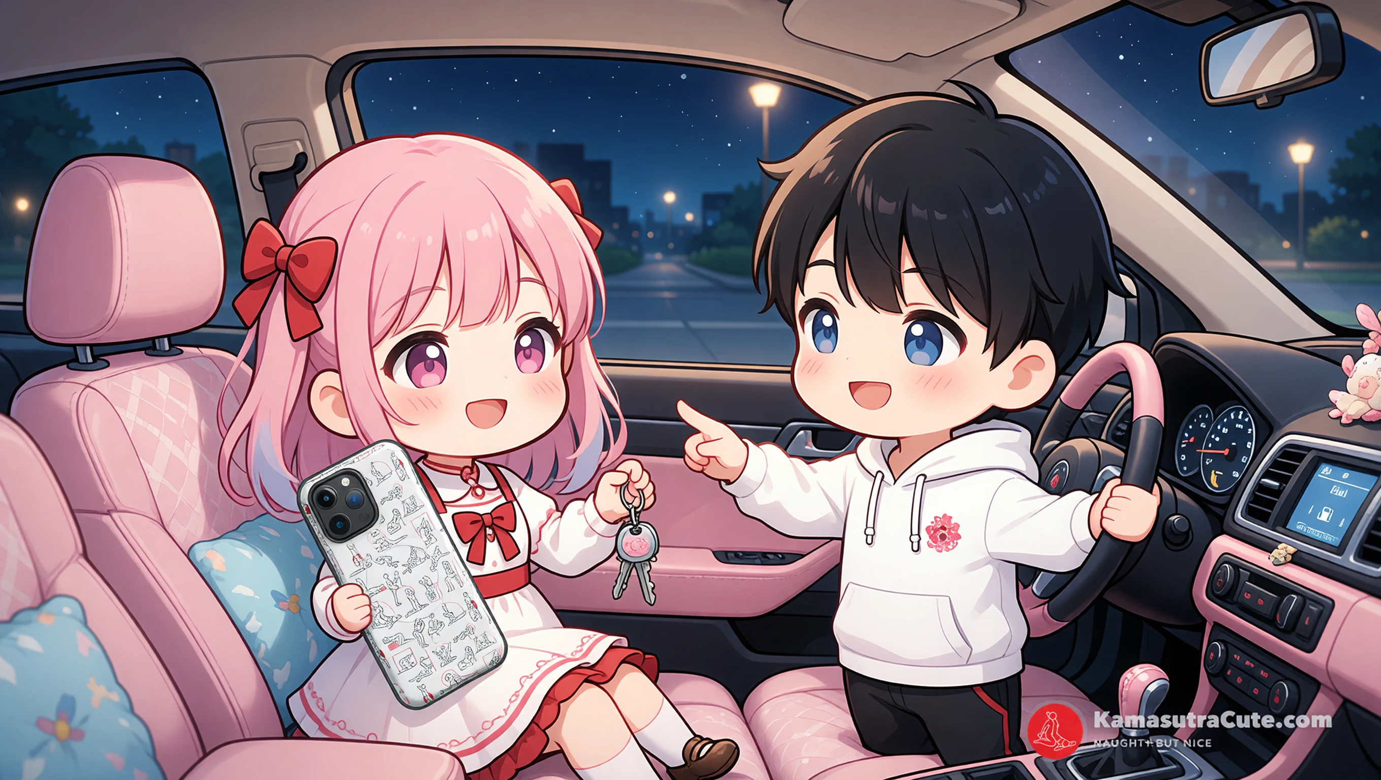 Head Out in The Car illustration