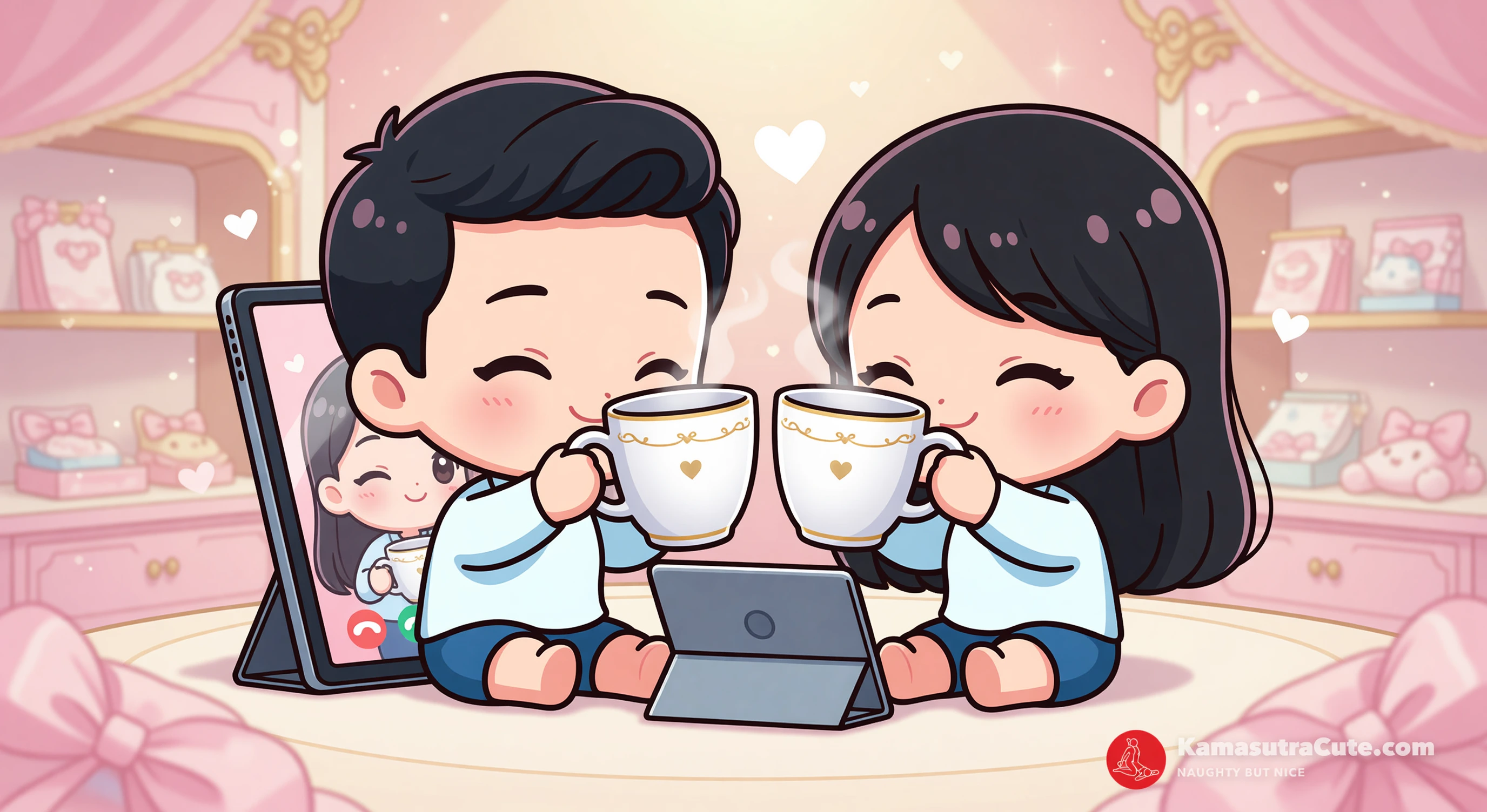 Matching Mug Mirror illustration