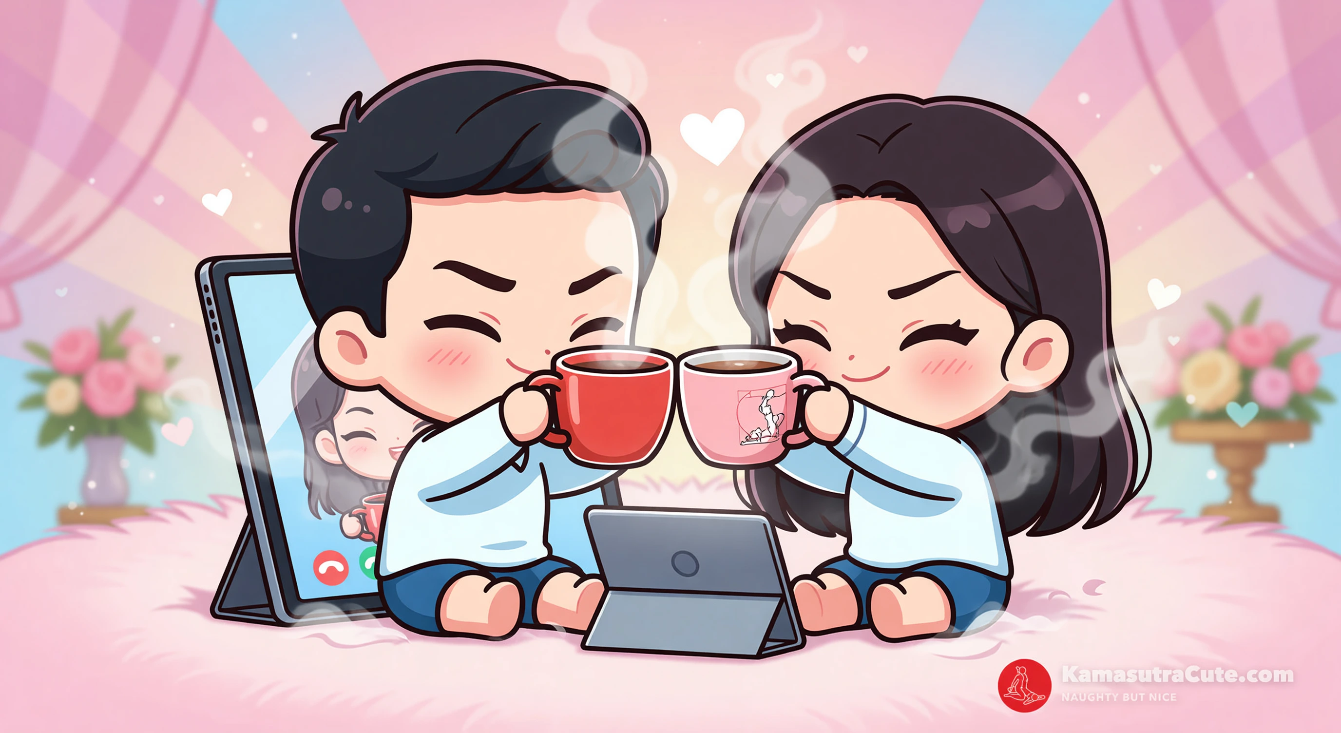 Virtual Espresso Toast illustration