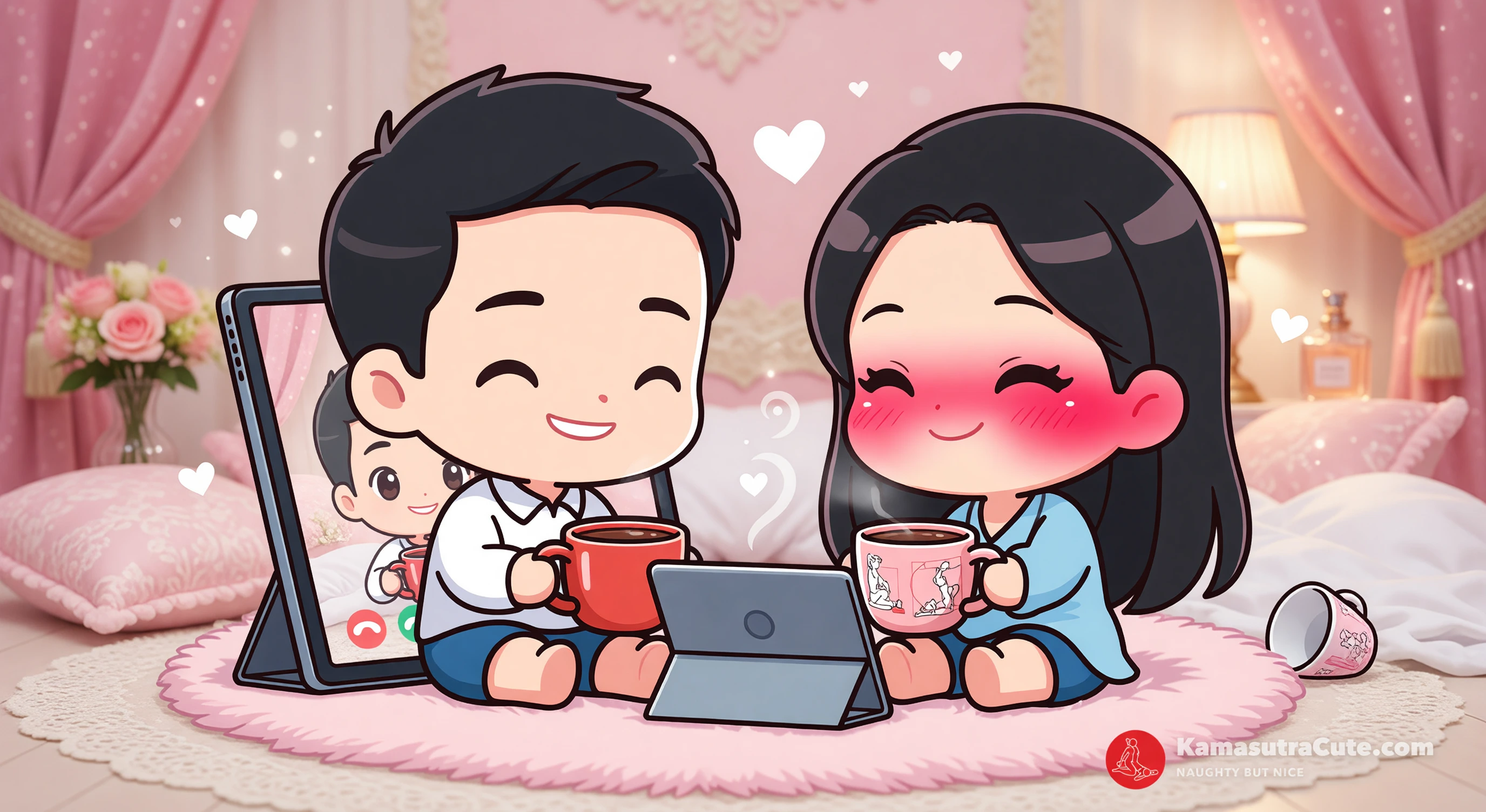 Sip & Story Game illustration