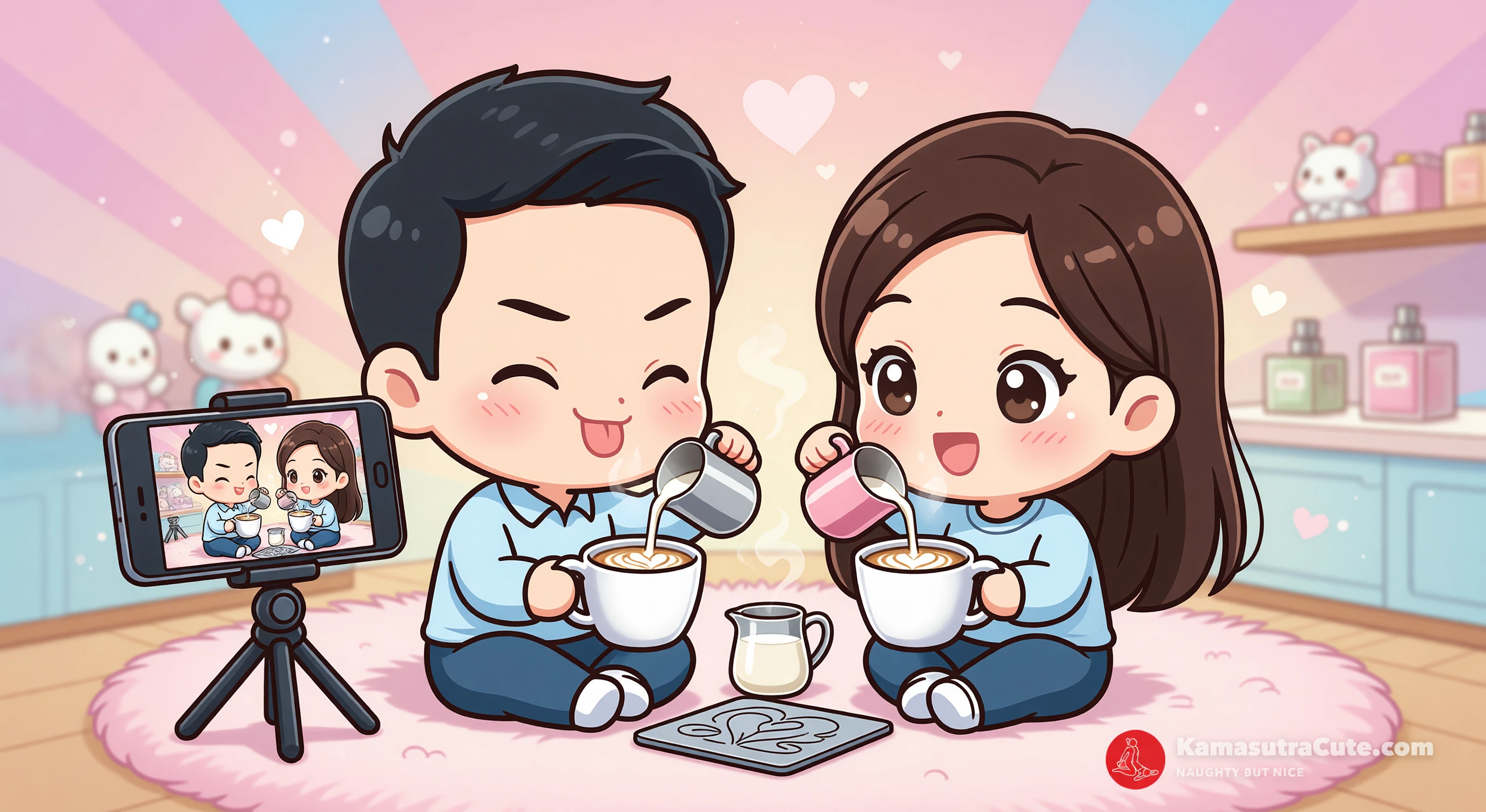 Latte Art Challenge illustration