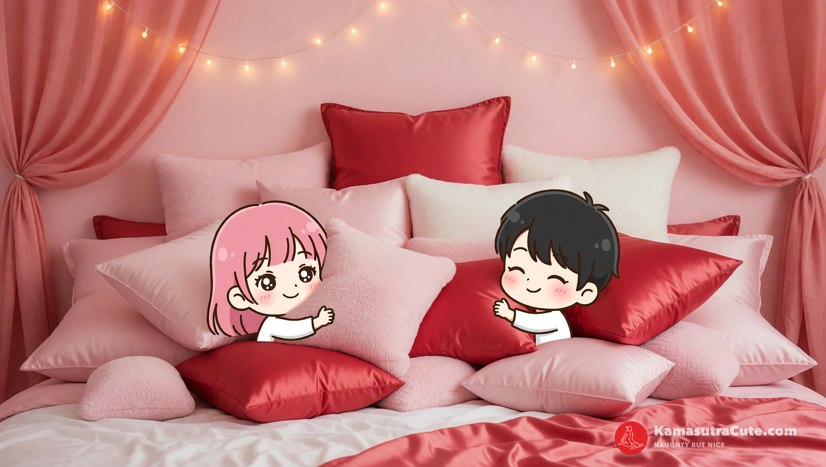 Arrange Extra Pillows illustration