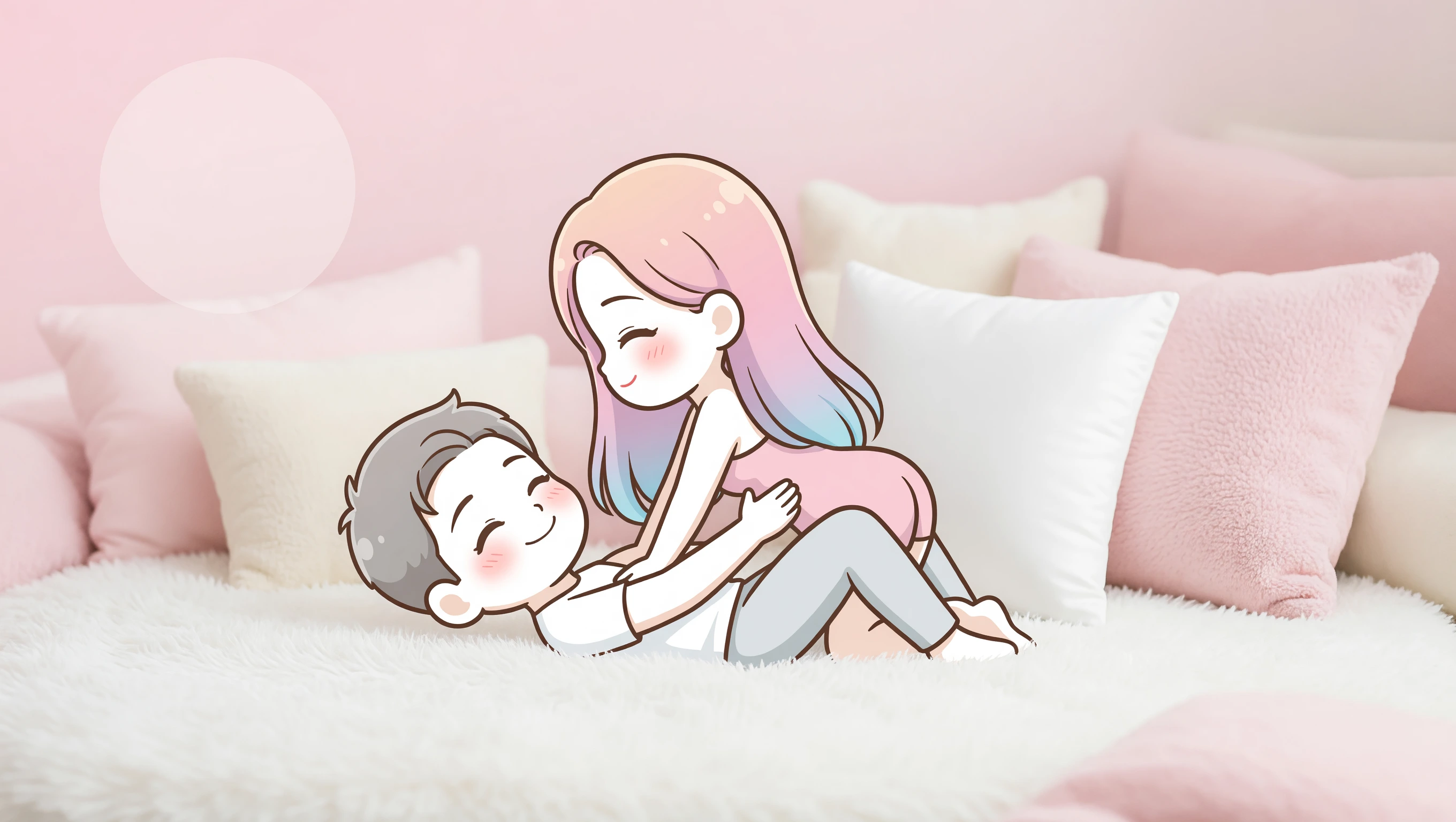 Reverse Cowgirl illustration