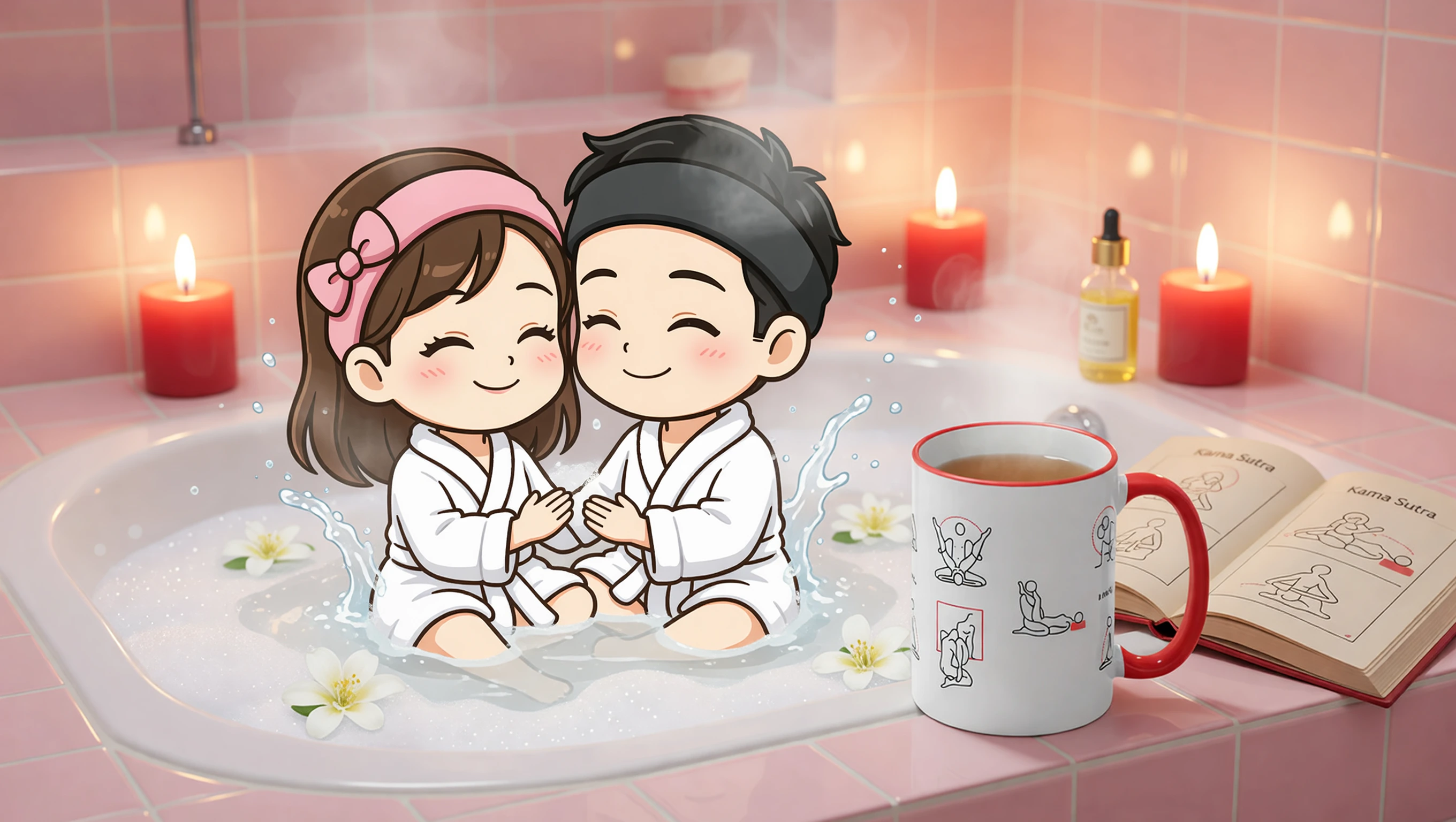 Tub Lap Sit illustration