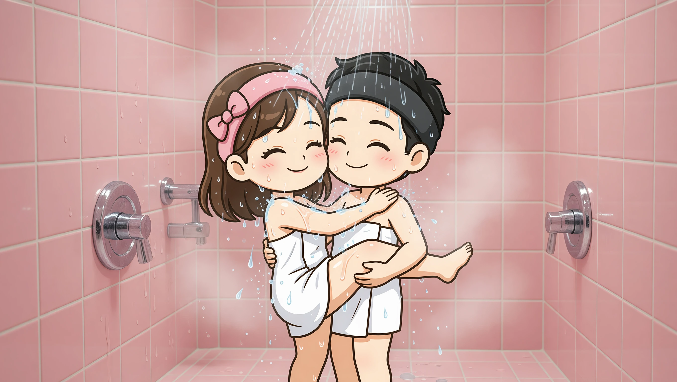 Shower Leg Wrap illustration