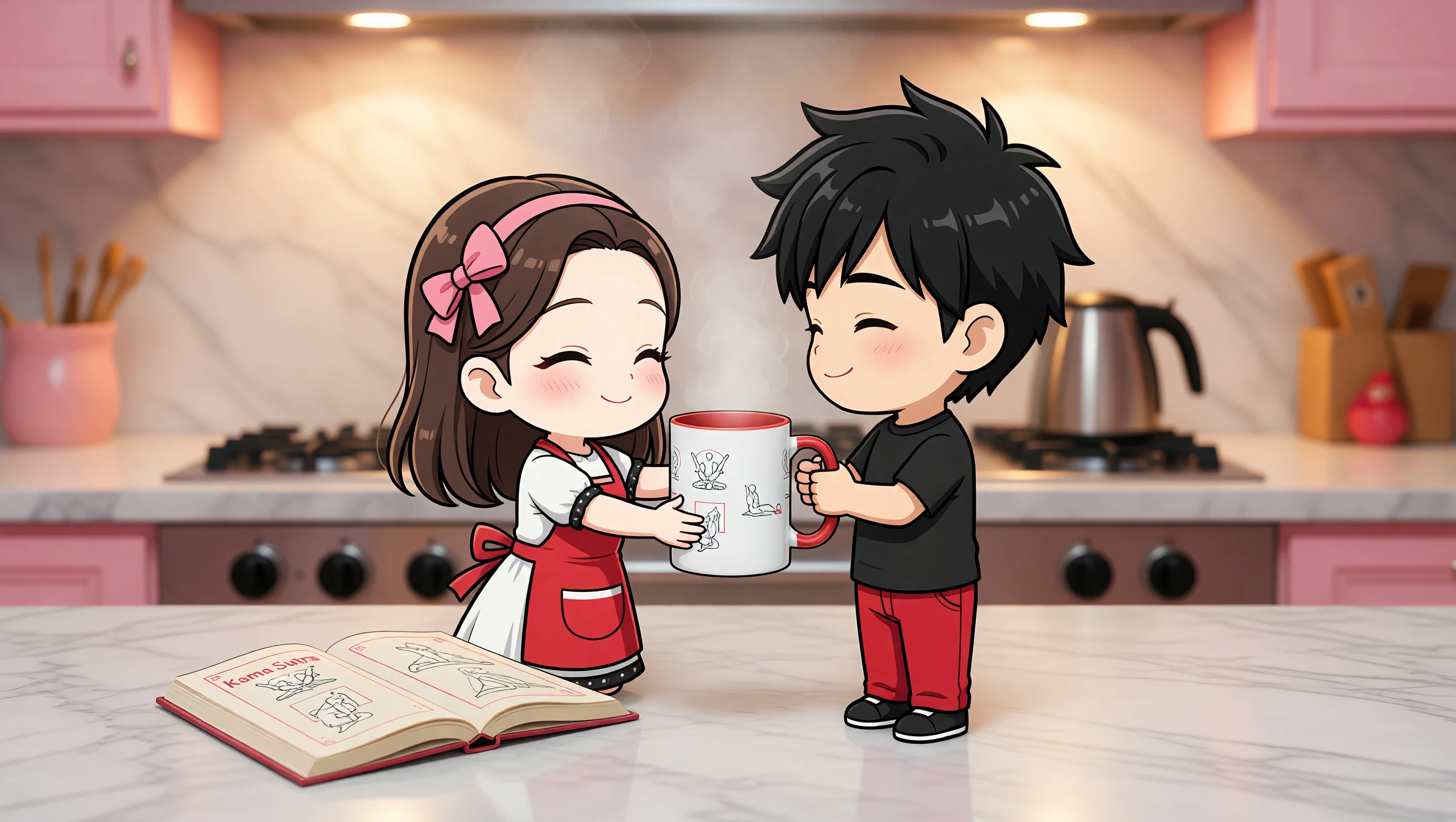 Share a Warm Drink illustration