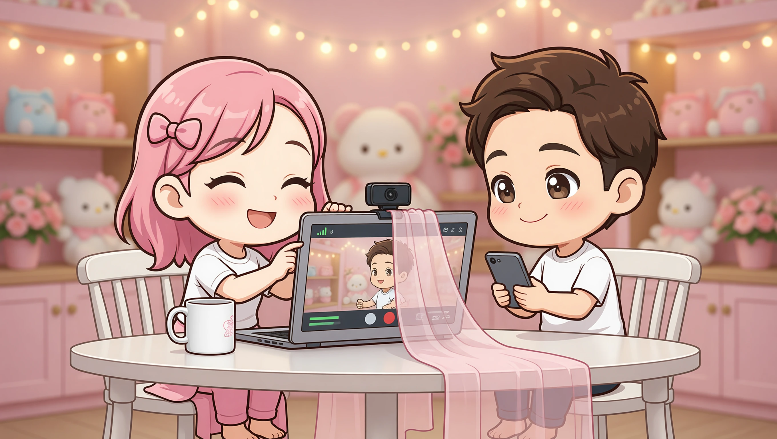 Set up Video Call illustration
