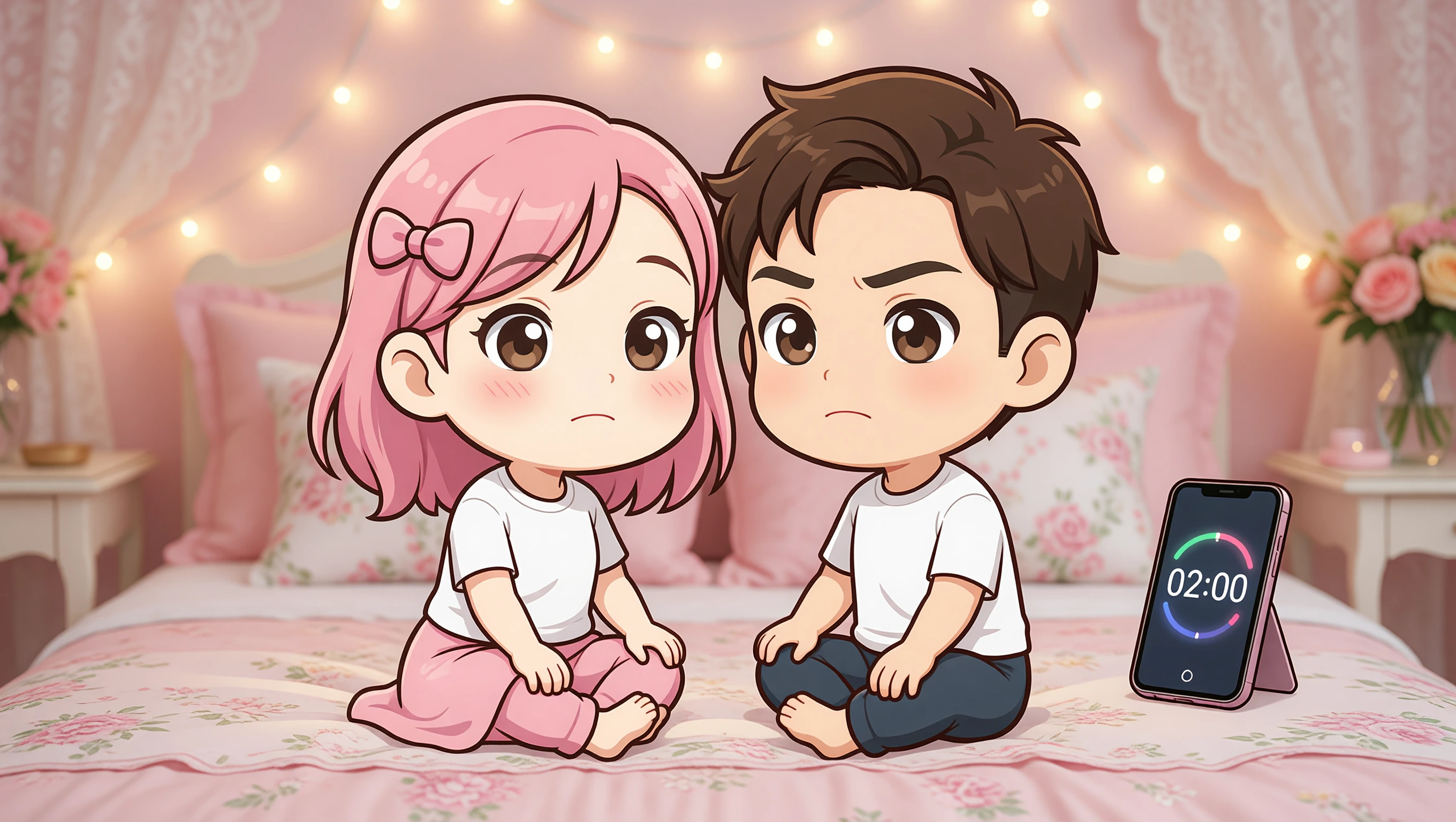 Hold Eye Contact illustration