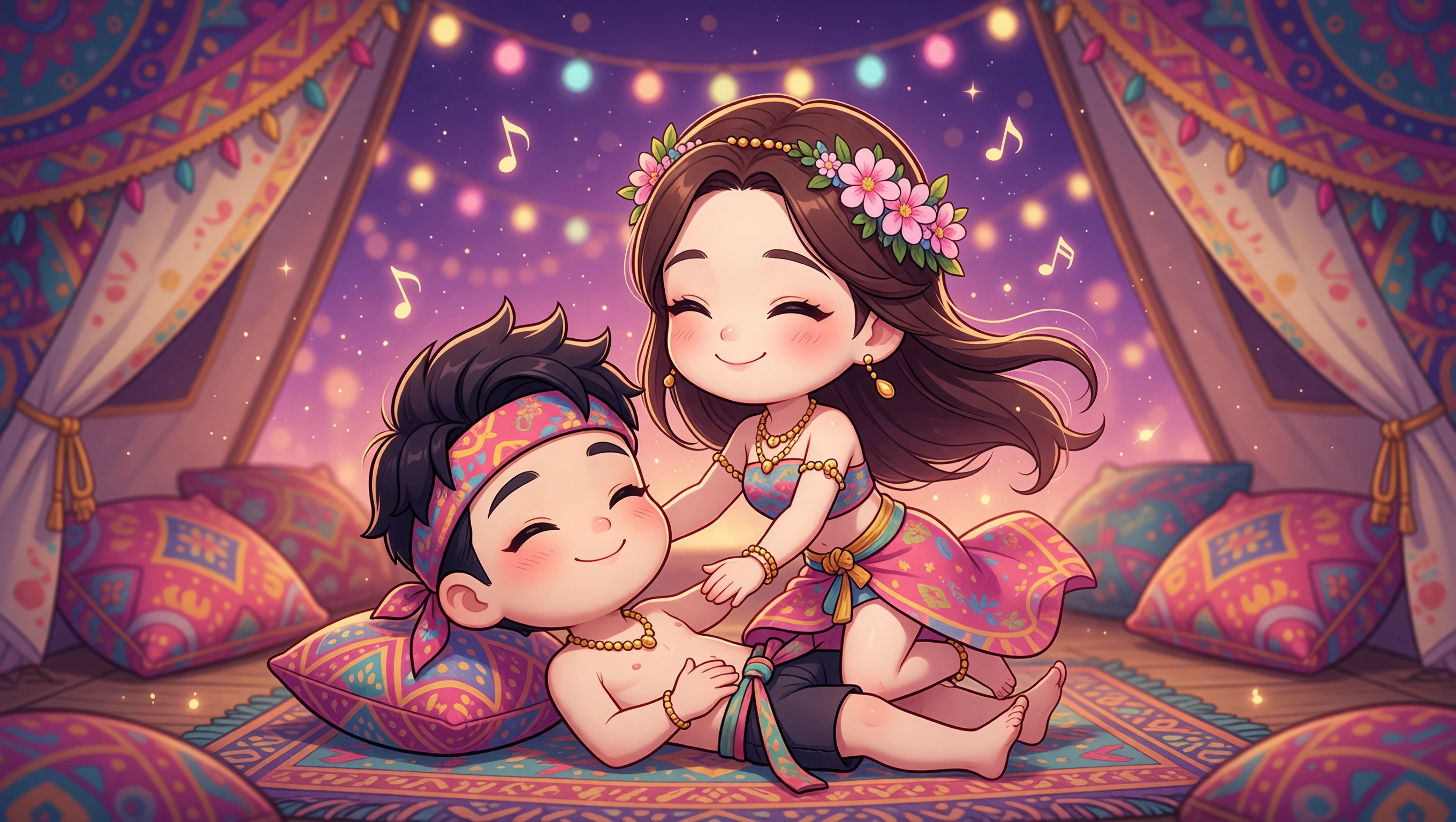 Woman on Top illustration