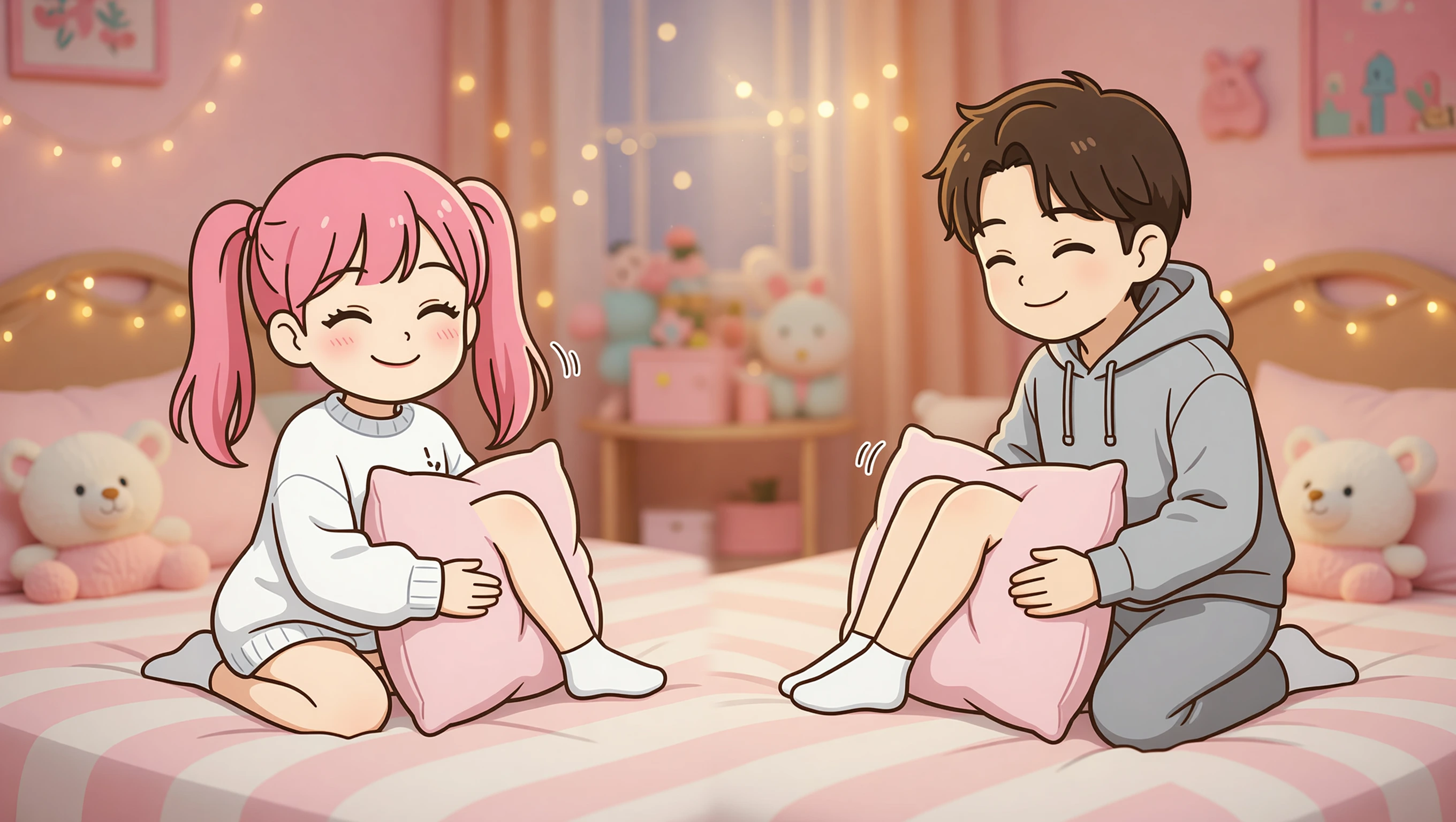 Side by Side Position illustration