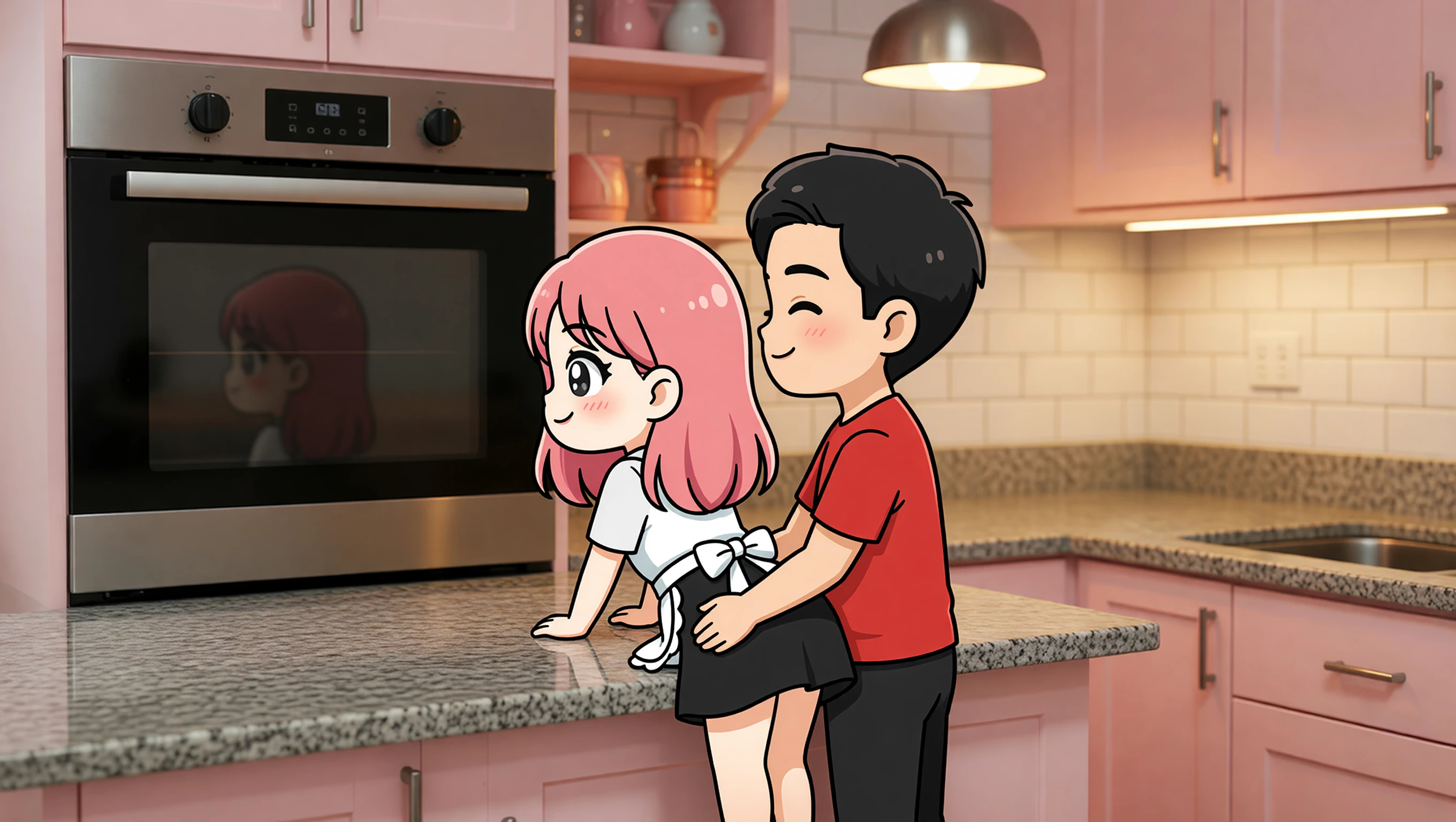 Stand at The Counter illustration
