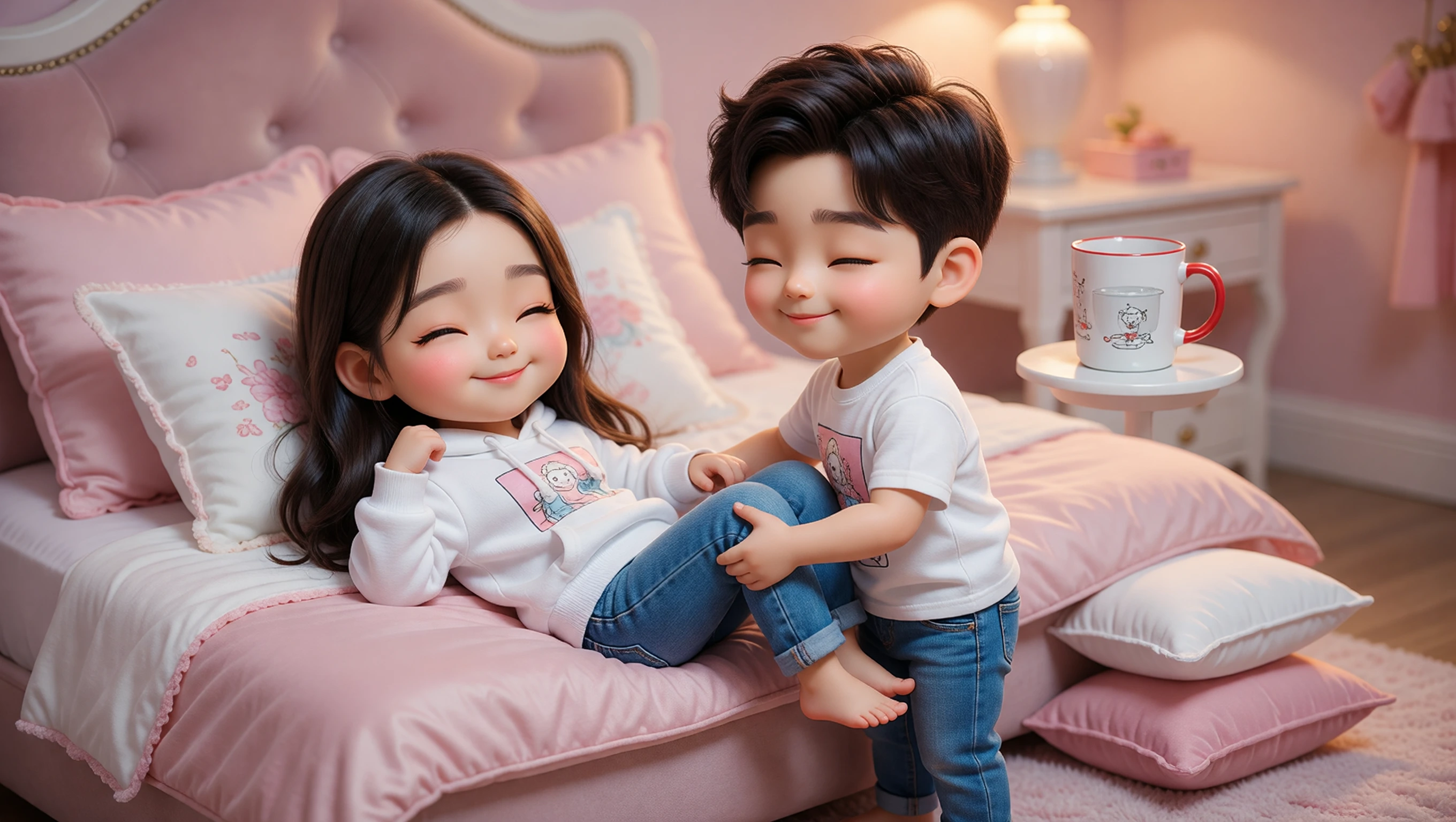 on Bed Edge illustration