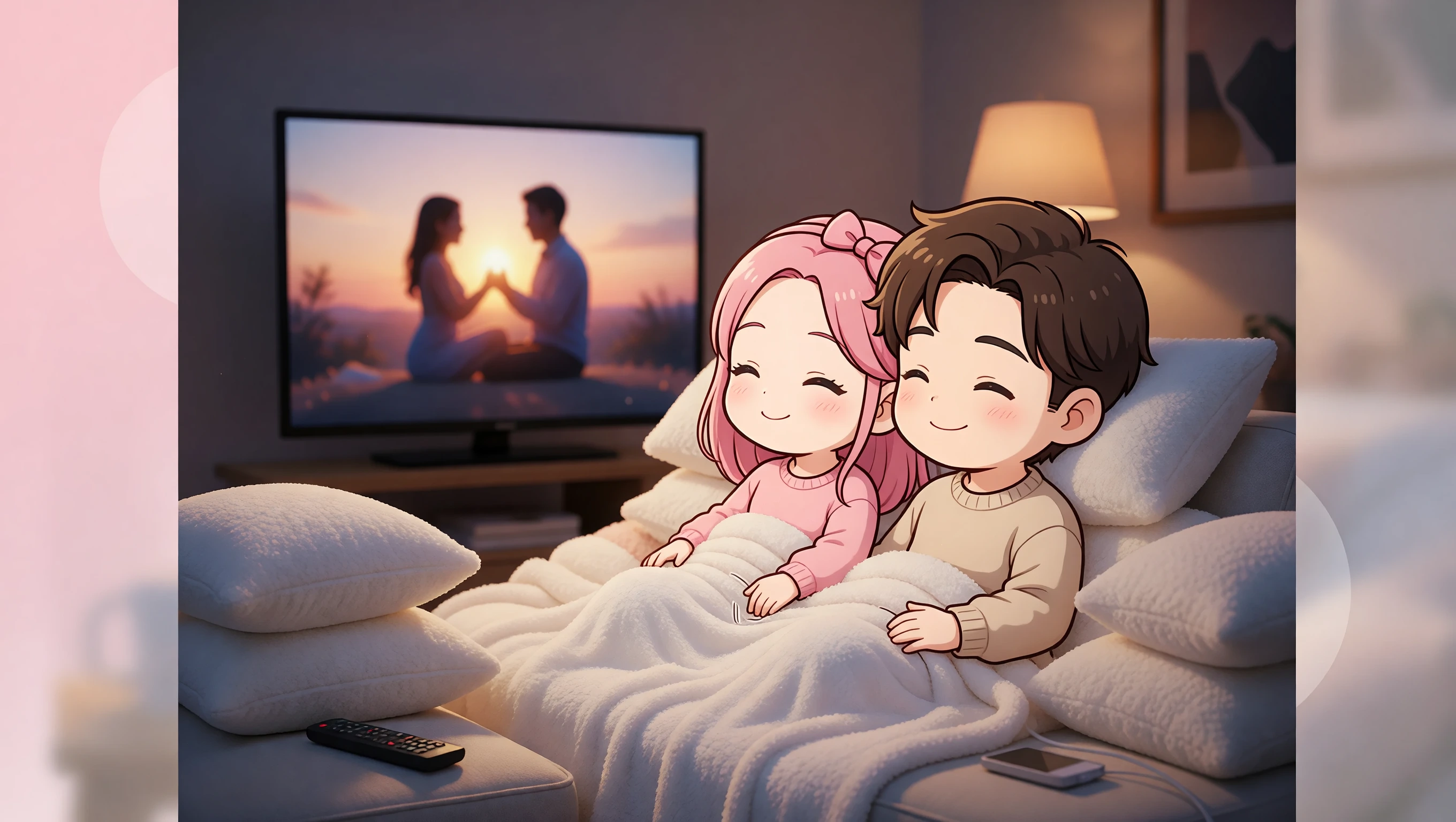 Set up Couch Area illustration