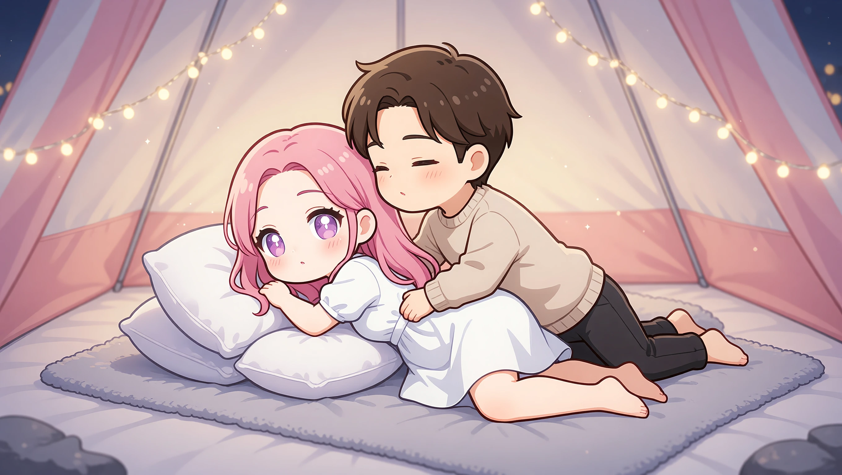 Tent Side Spoon illustration