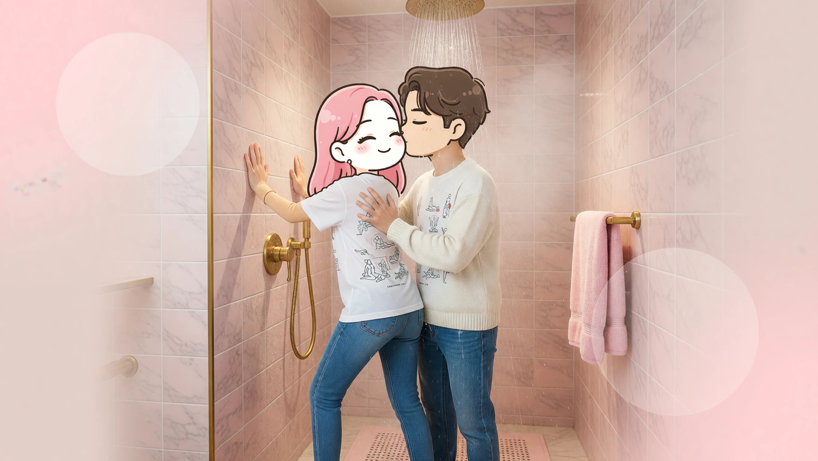 Shower Press illustration