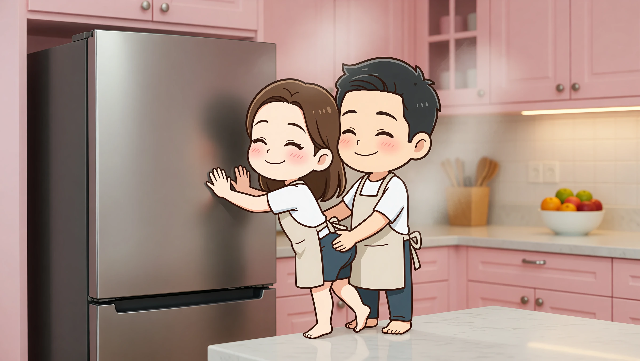 Lean on The Fridge illustration