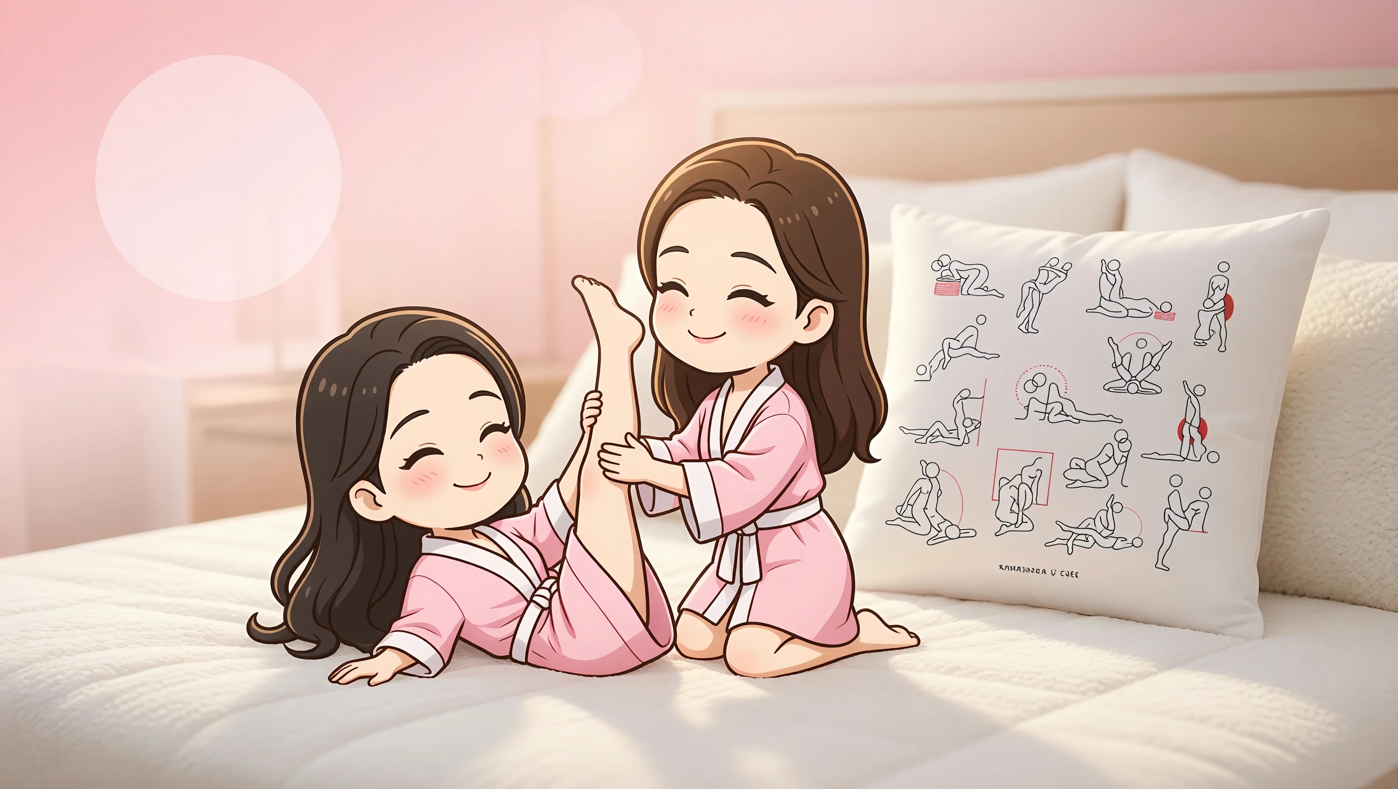 One Leg up illustration