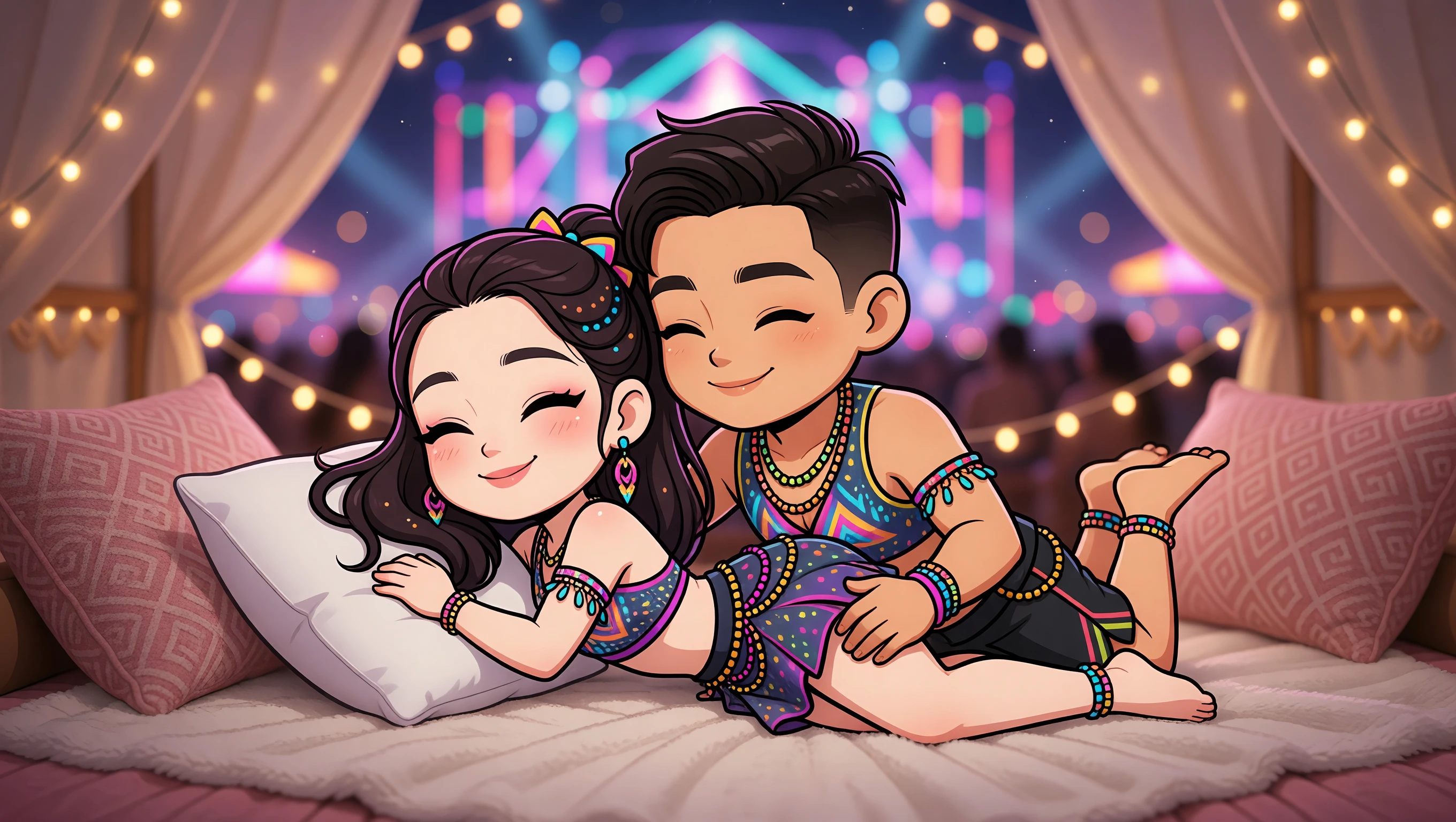 Lying on Your Side illustration