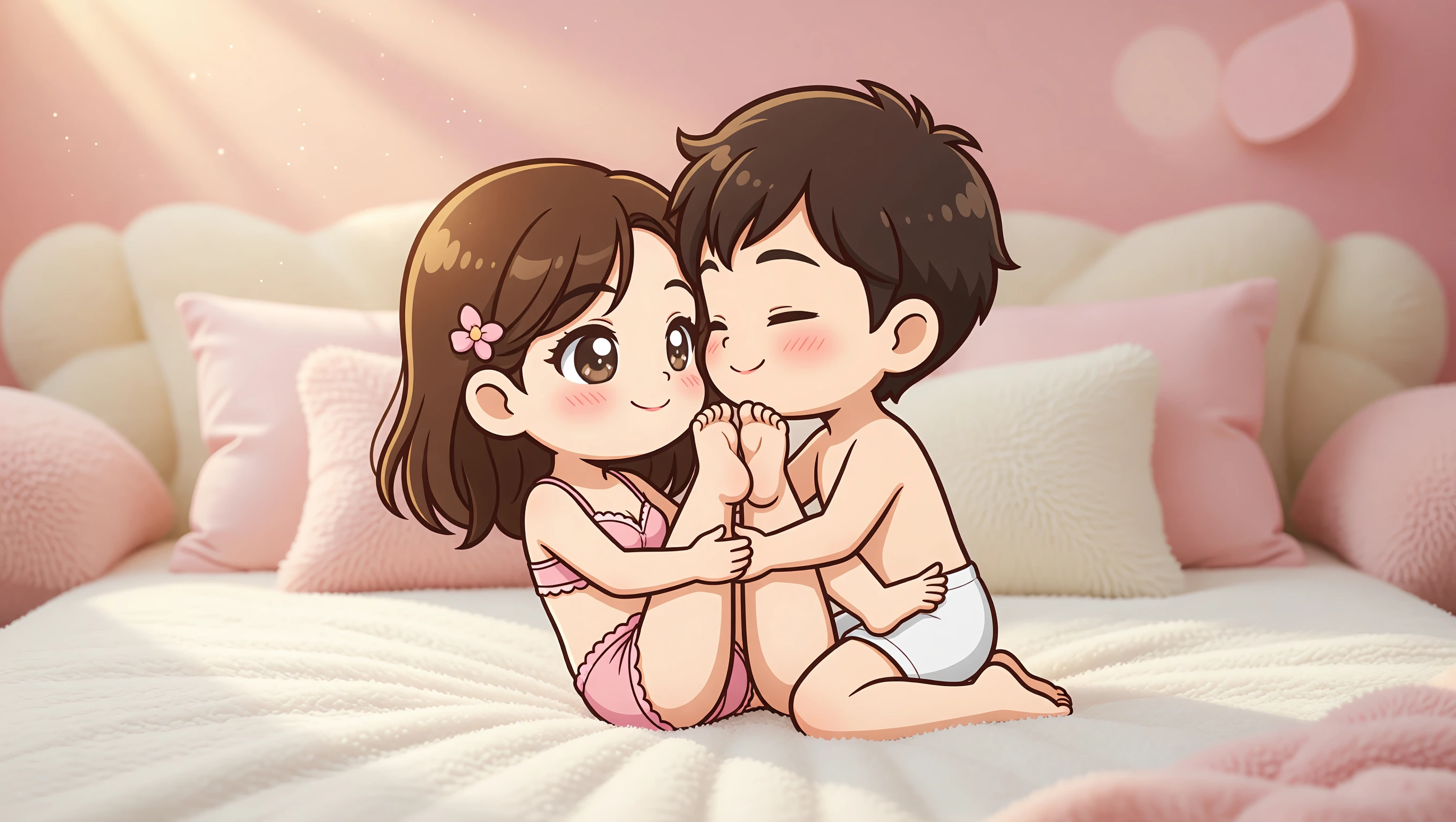 Legs Together illustration