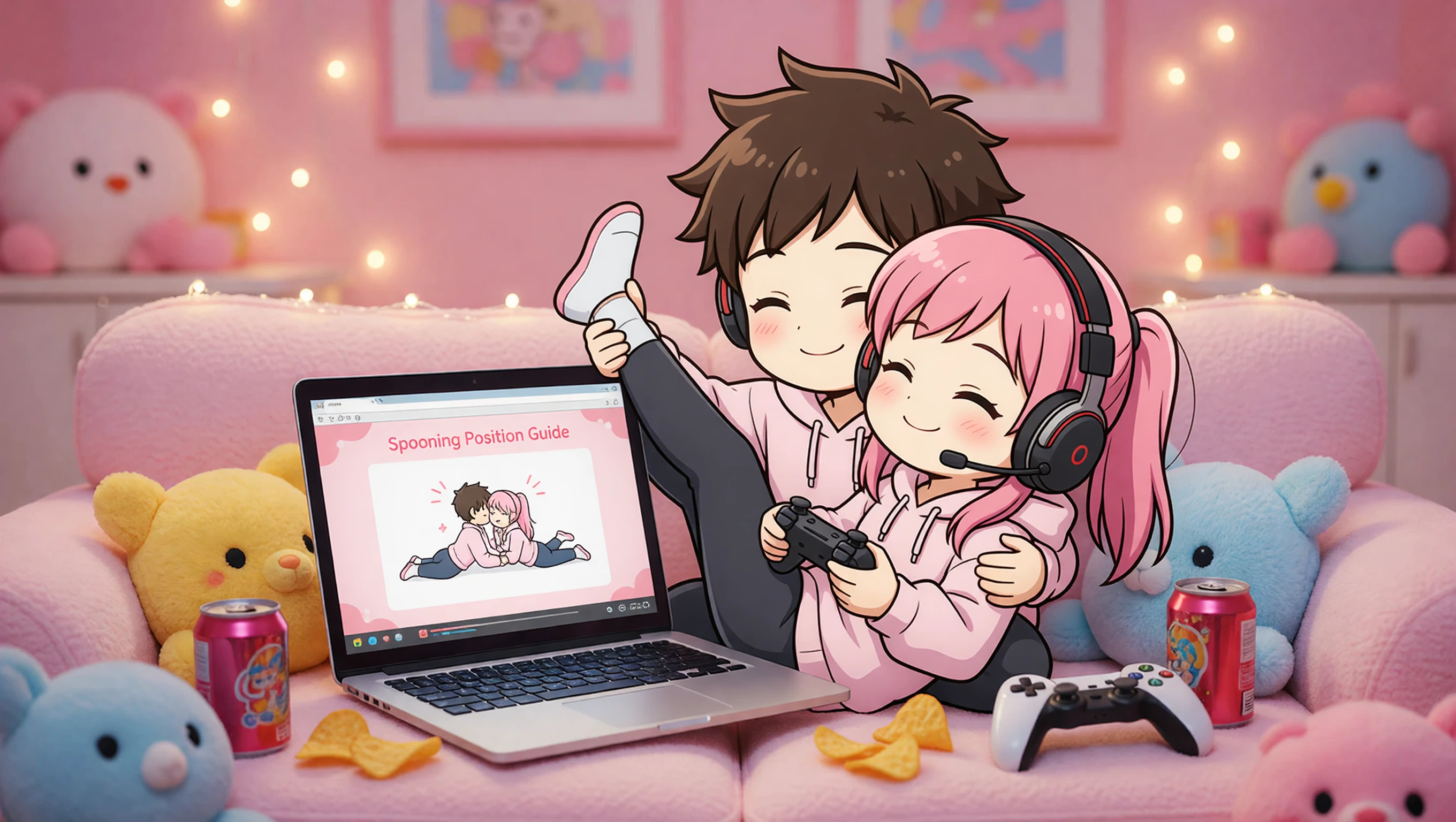 Spooning Position Video illustration