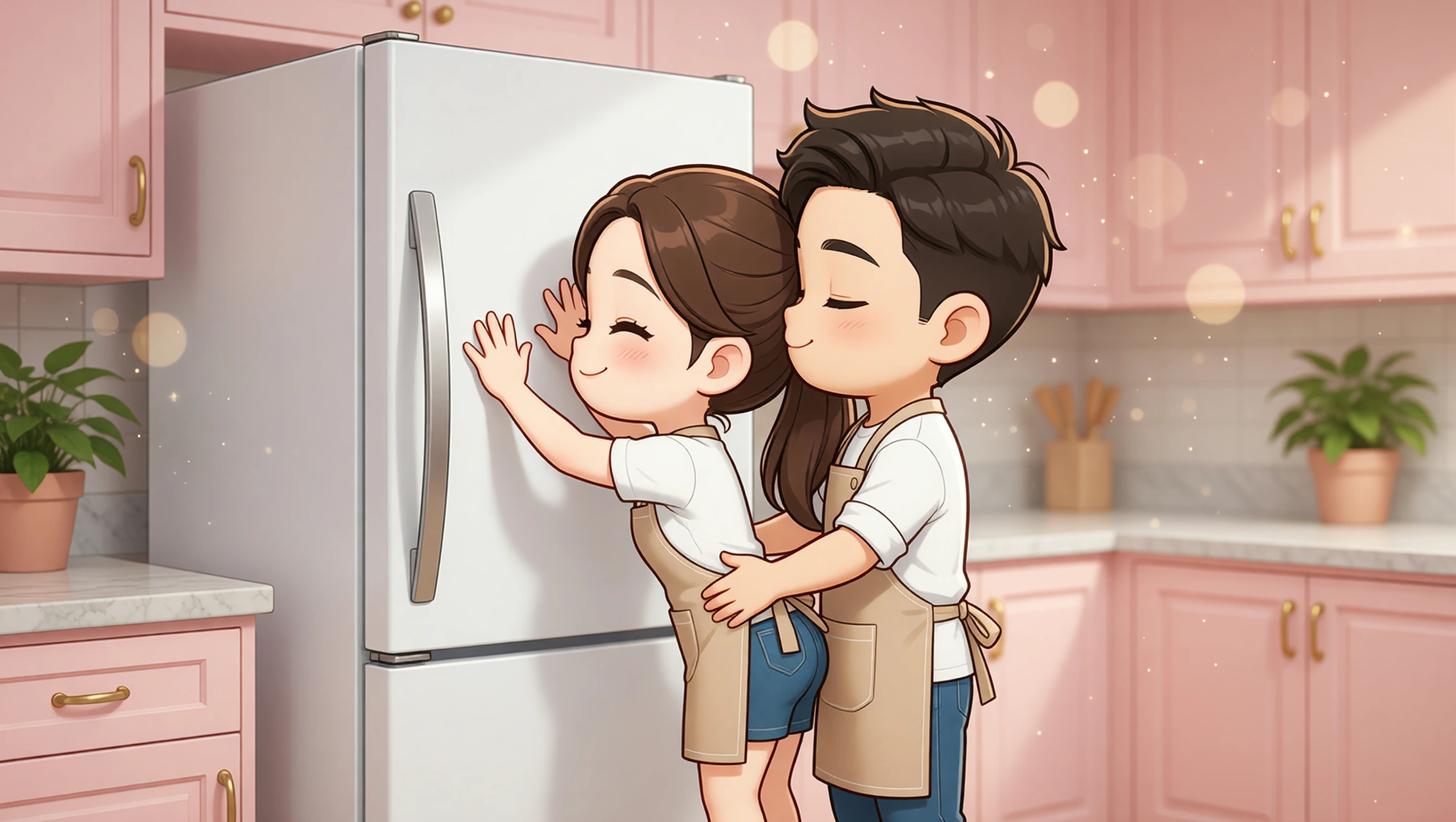 Press on Fridge illustration