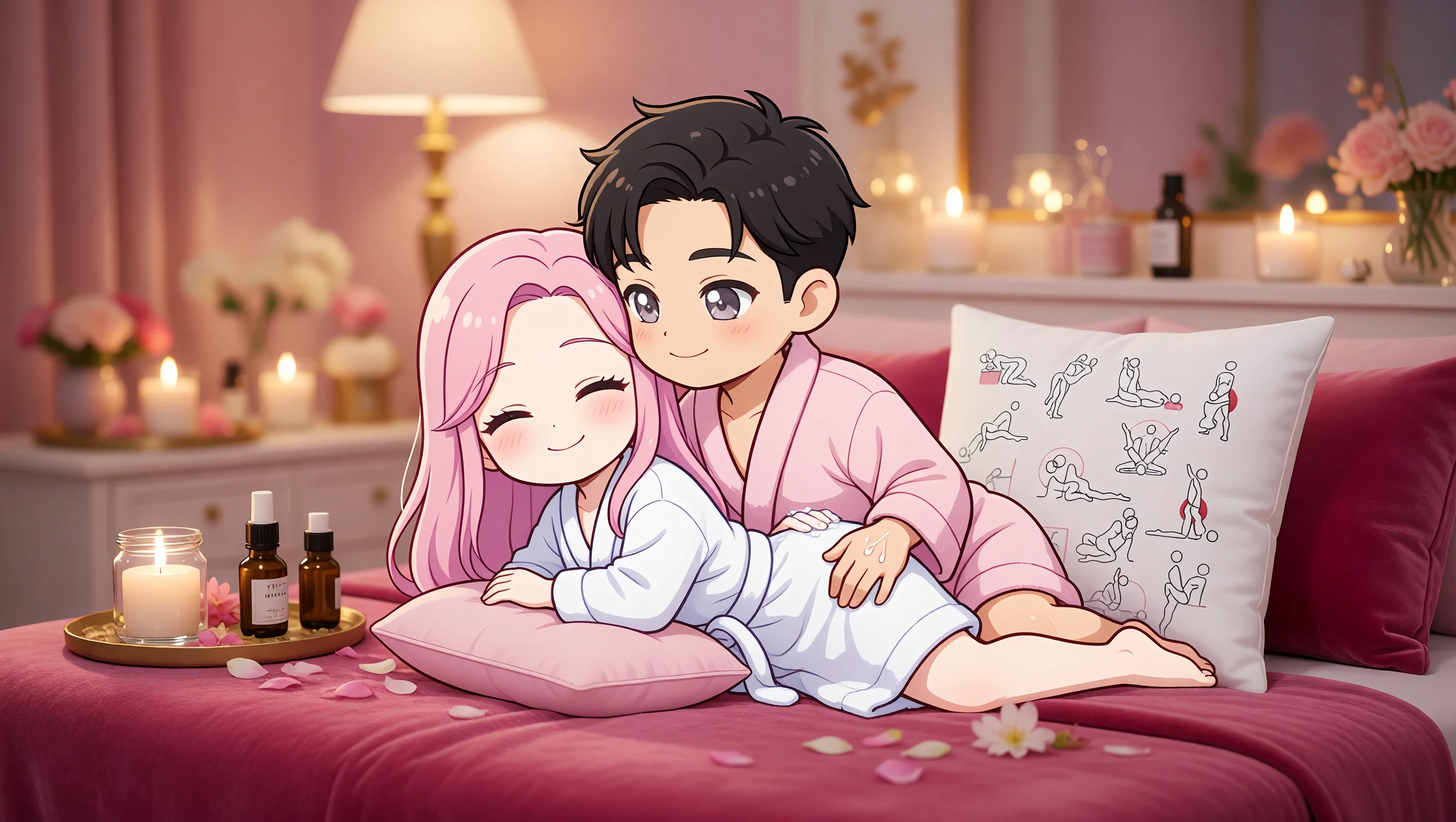 Prone Spoon Position illustration
