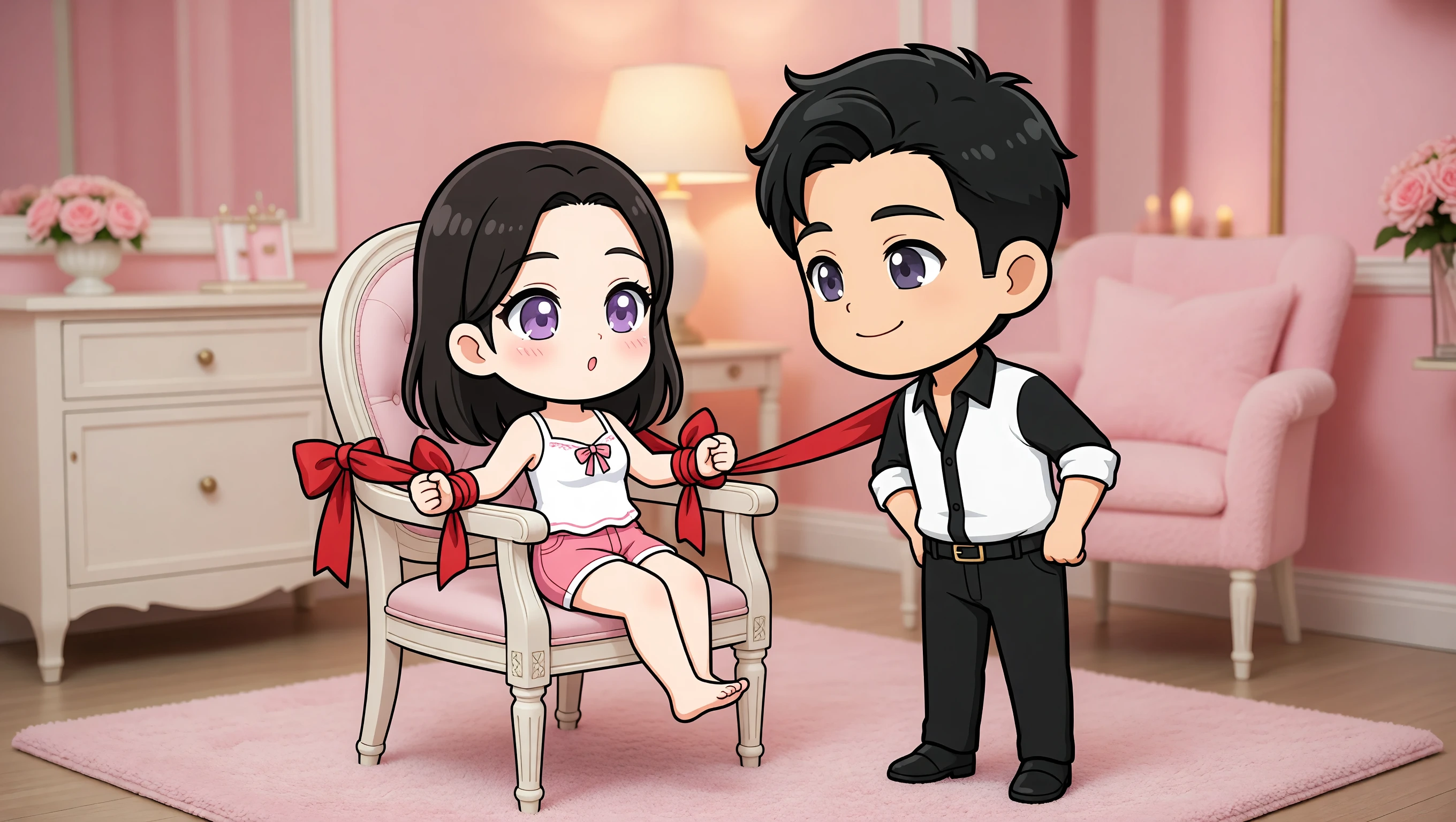 Chair Tie illustration