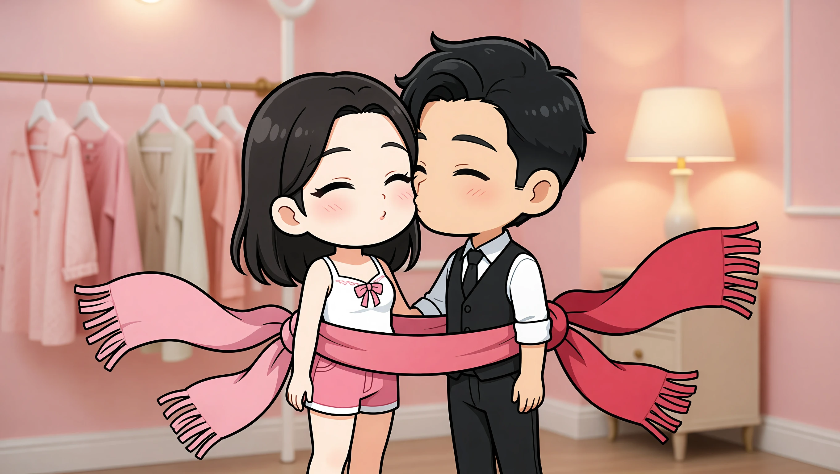 Hug Tie illustration