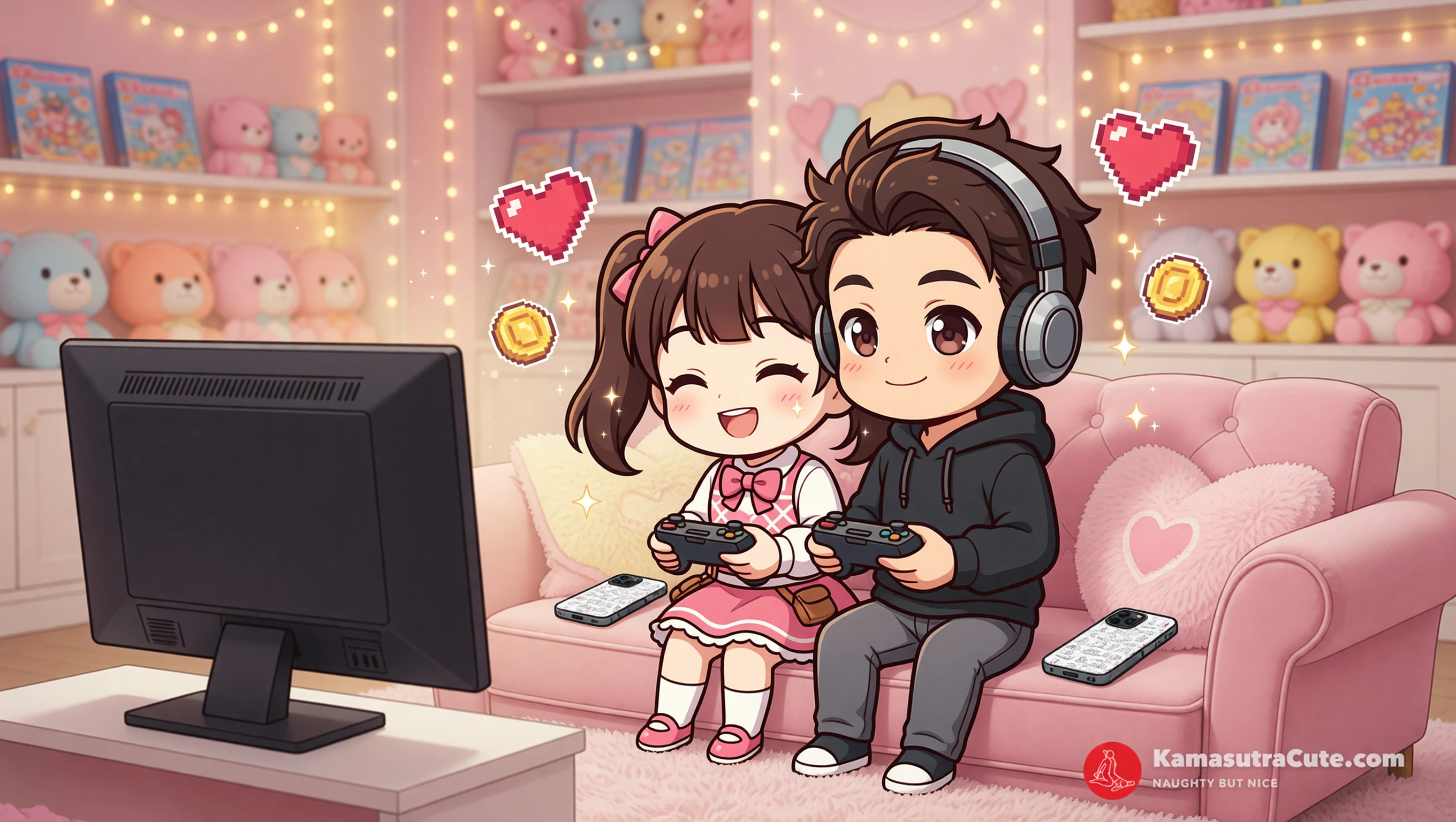 Play co op Games illustration