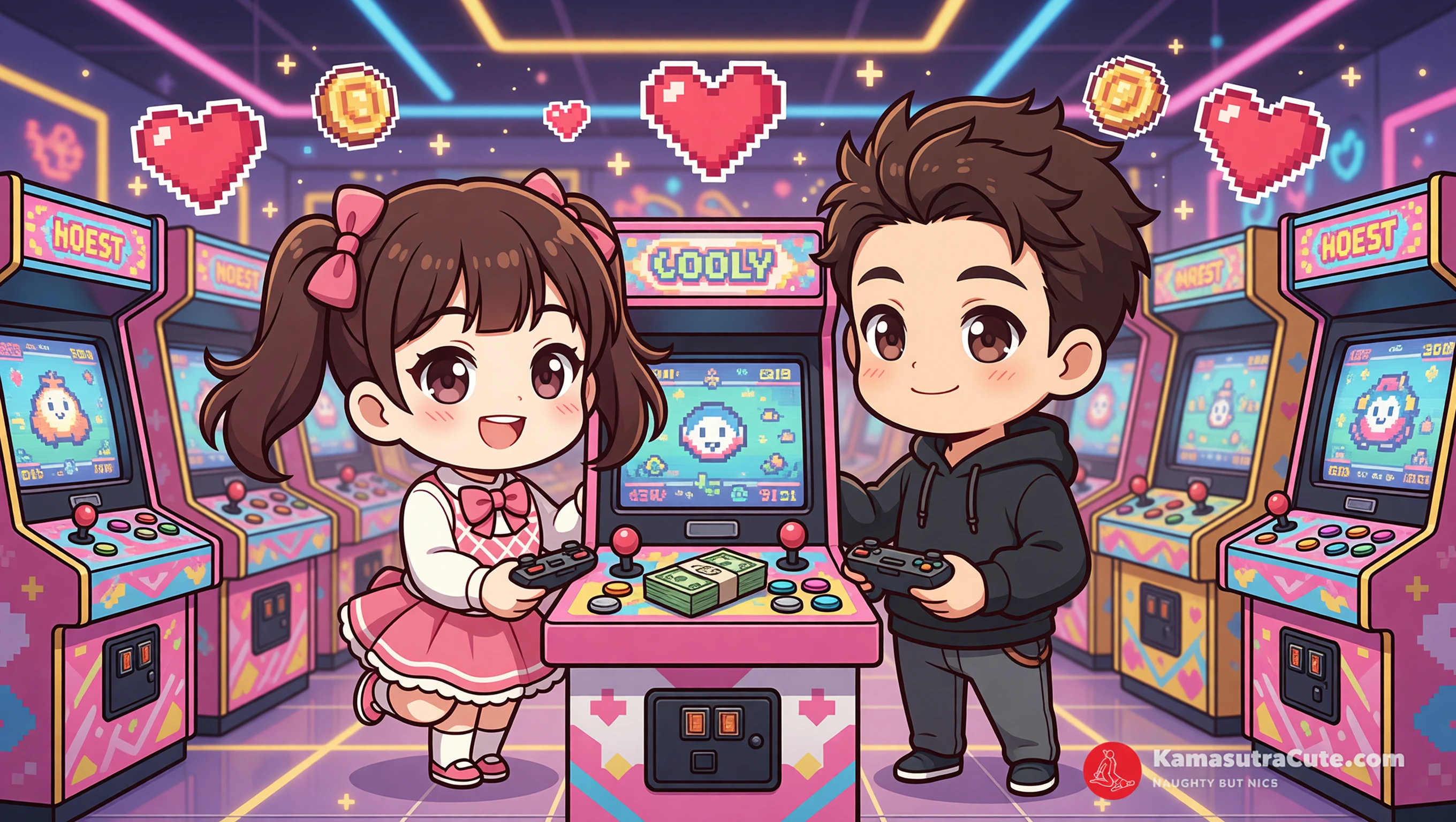 go to Arcade illustration