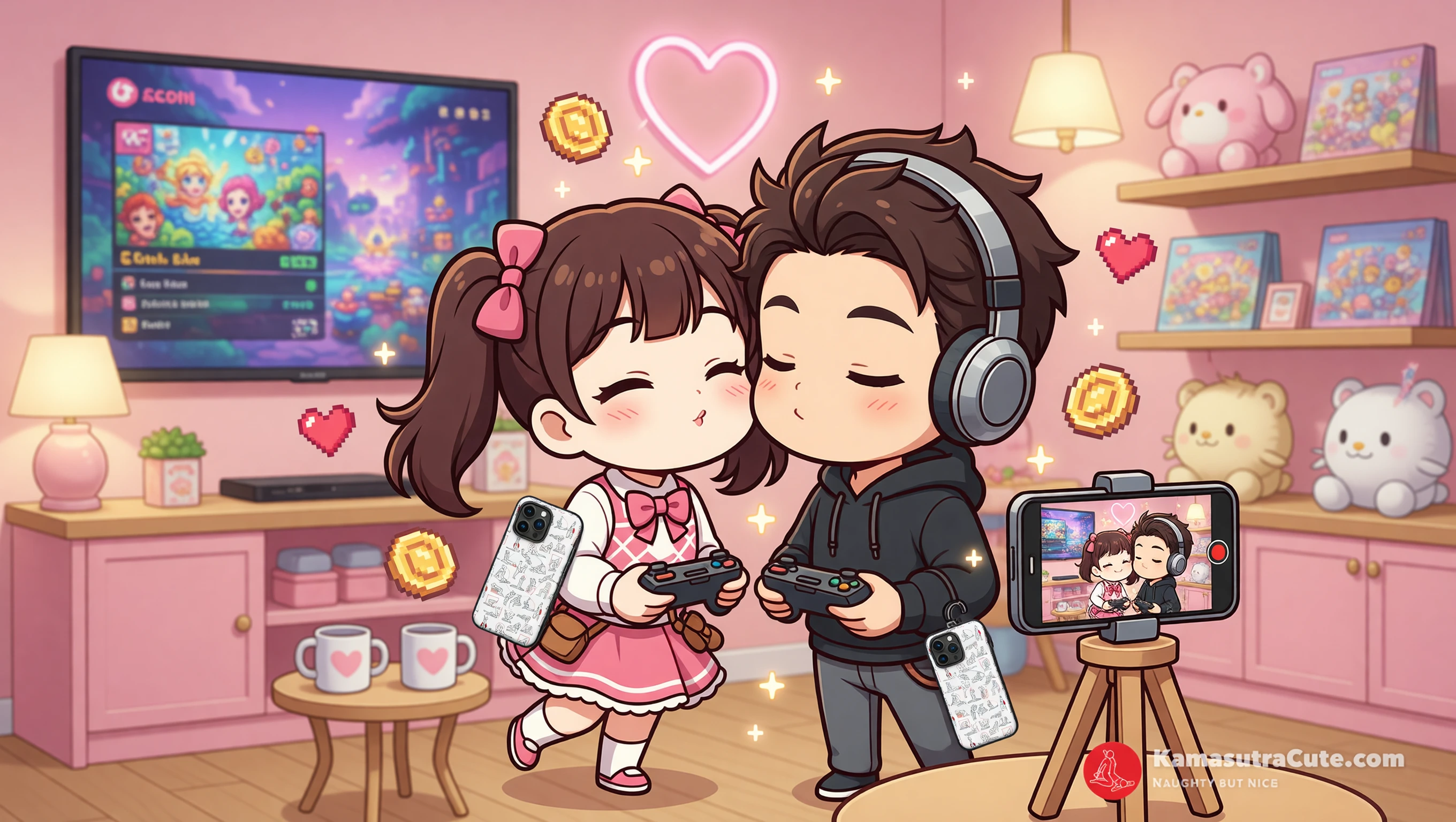 Take Couple Photos illustration