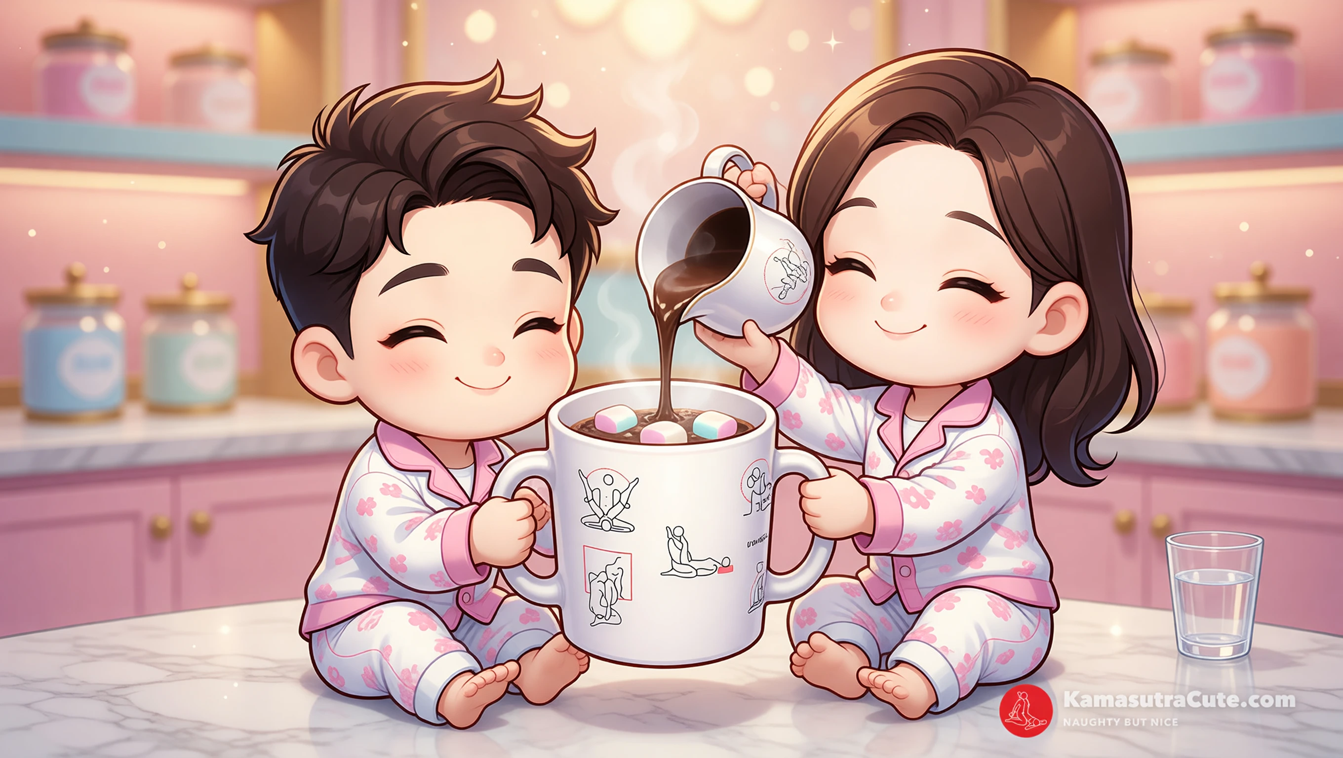 Pour into Your Signature Mug illustration