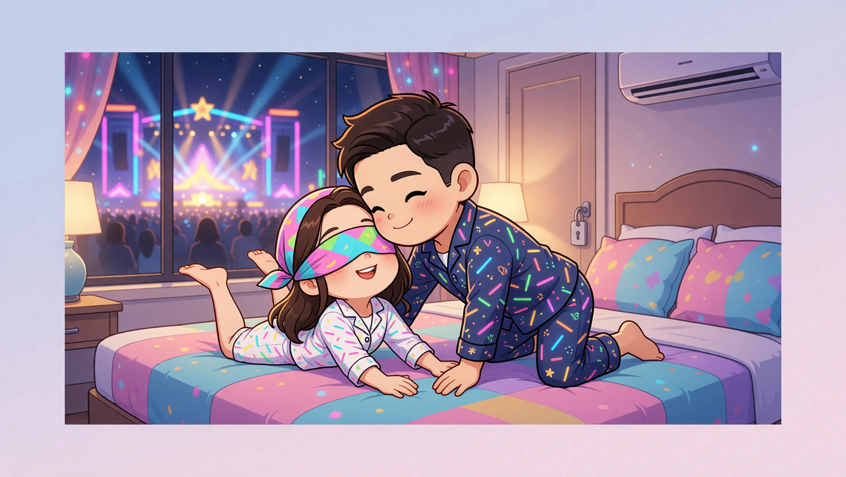 Hotel Room Missionary illustration