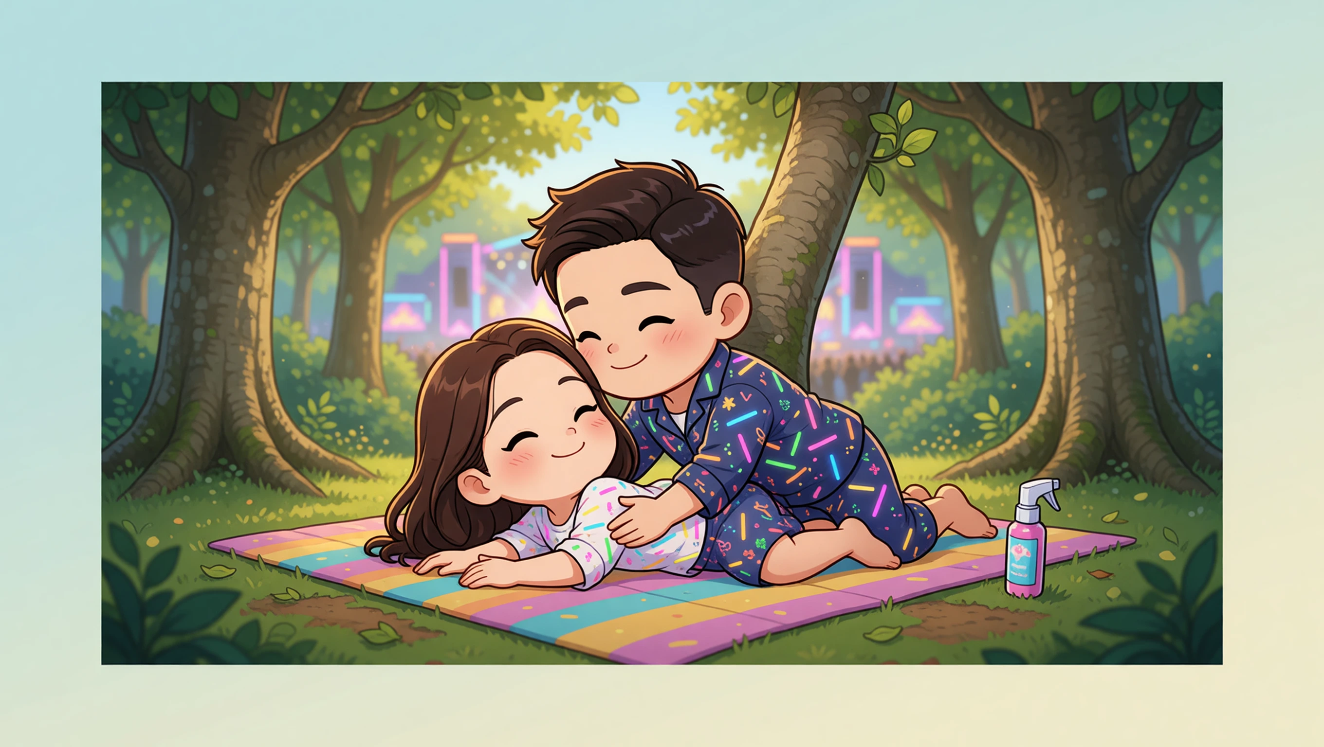 Secluded Grove Missionary illustration