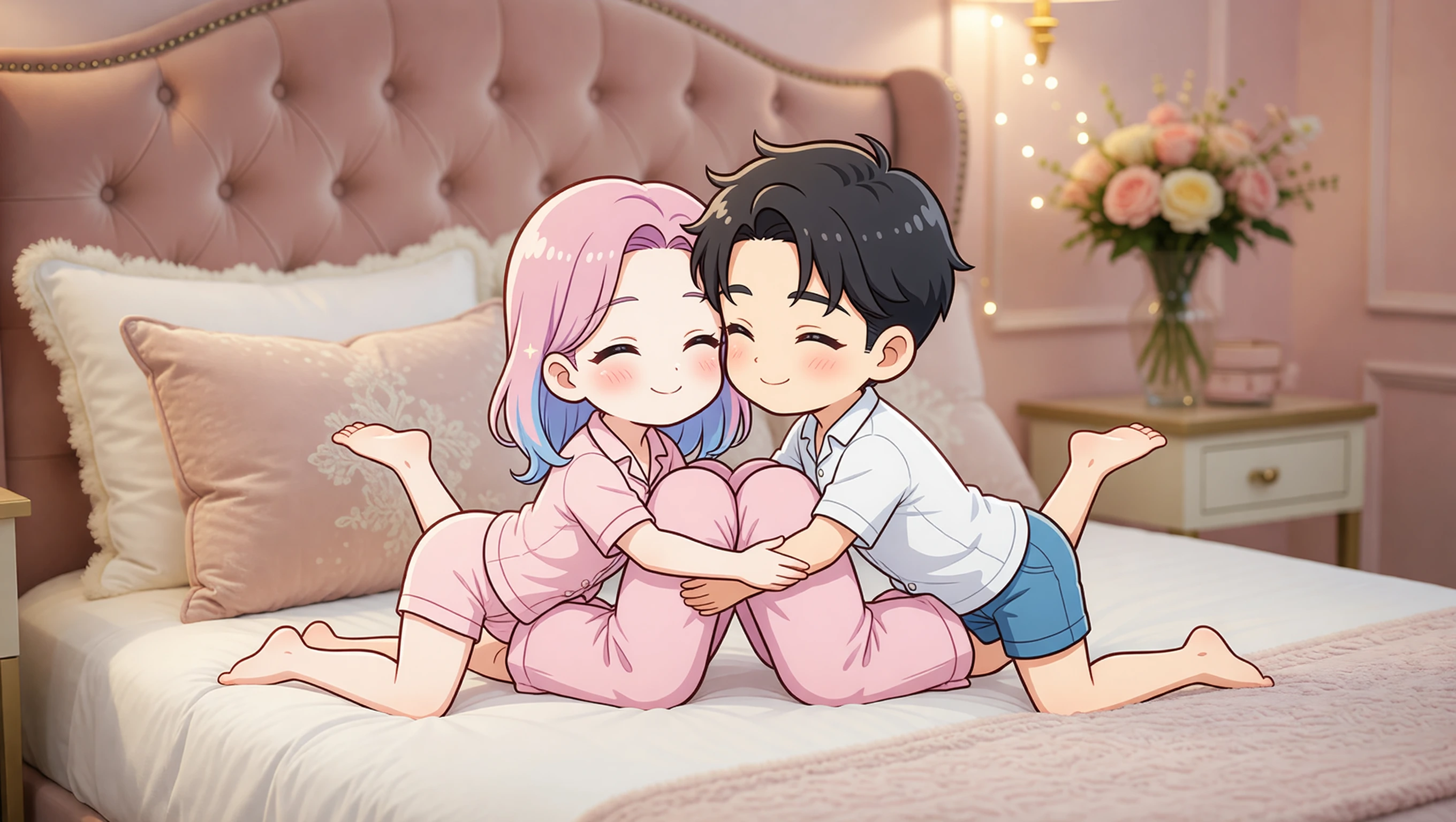 Side by Side Scissor illustration