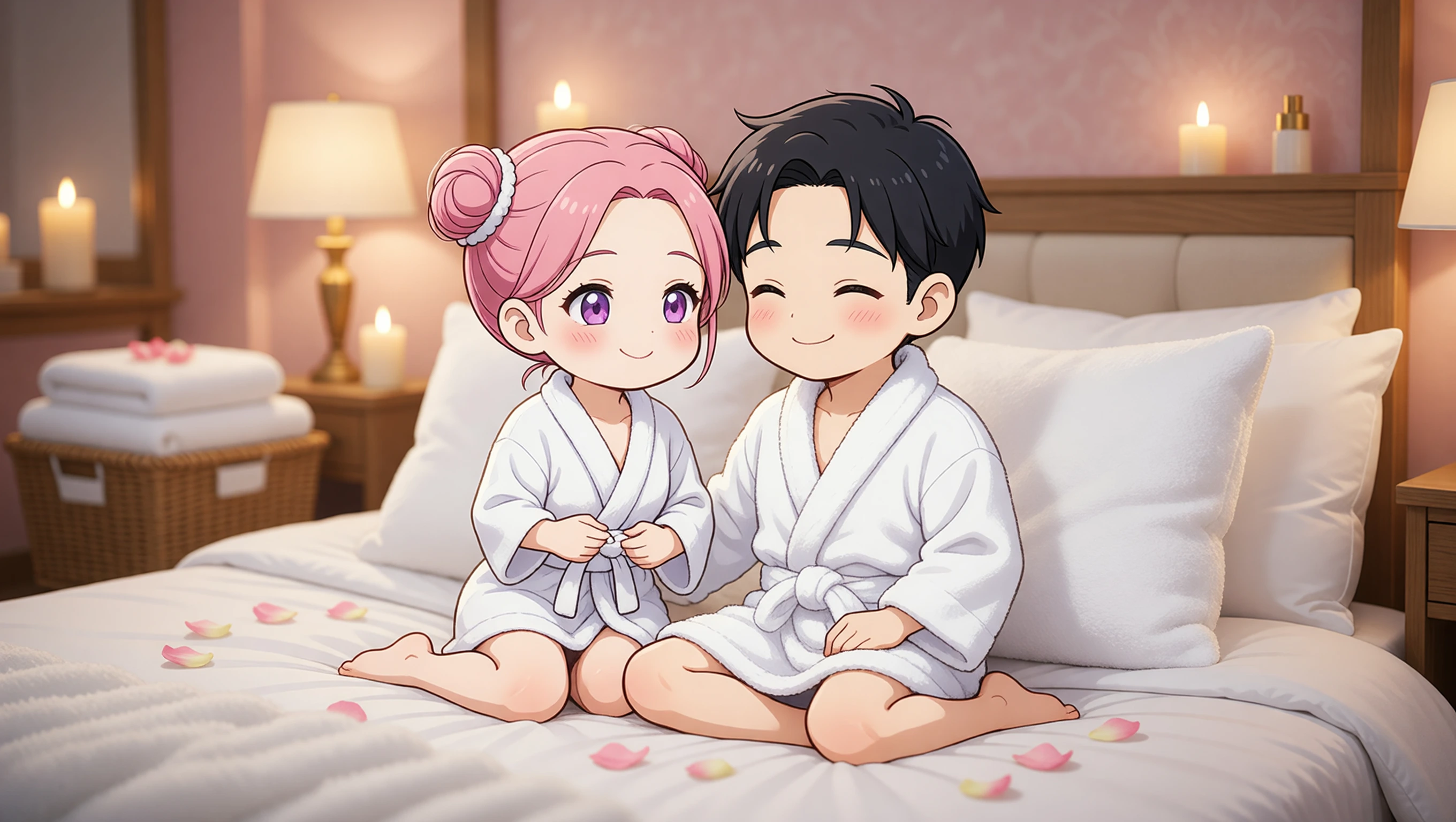 Put on Soft Robes illustration