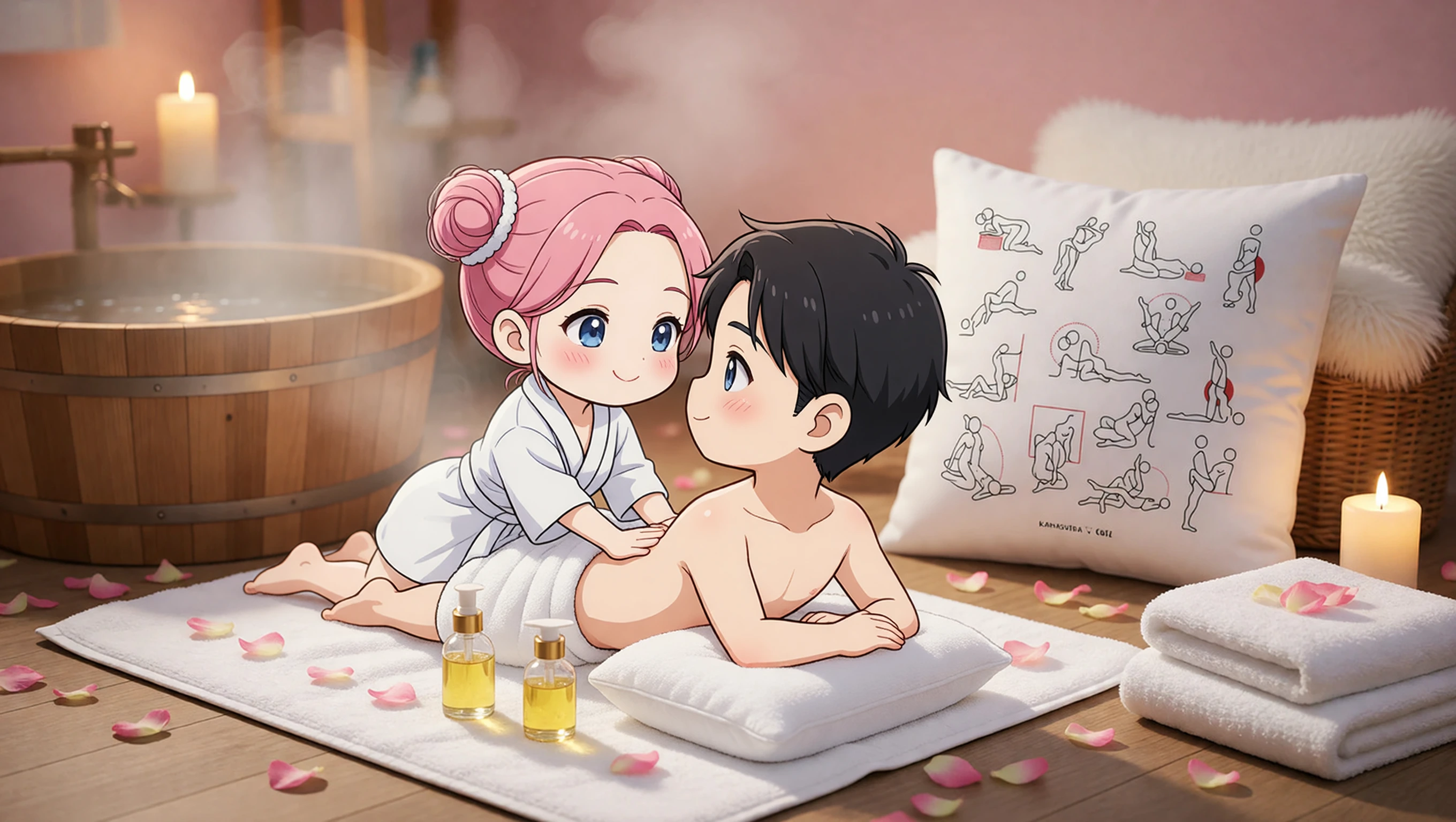 Use a Pillow For Support illustration