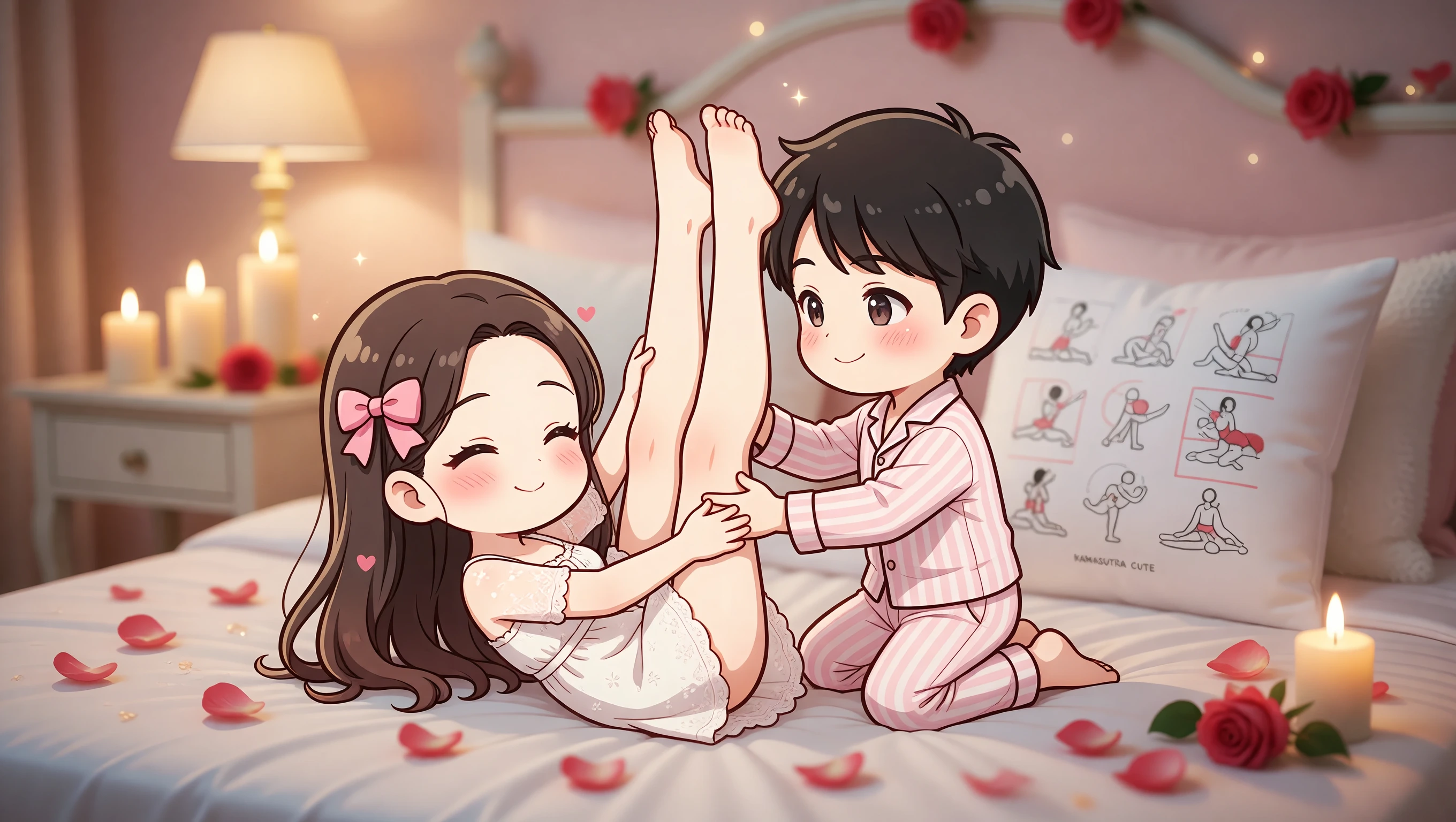 Legs up illustration