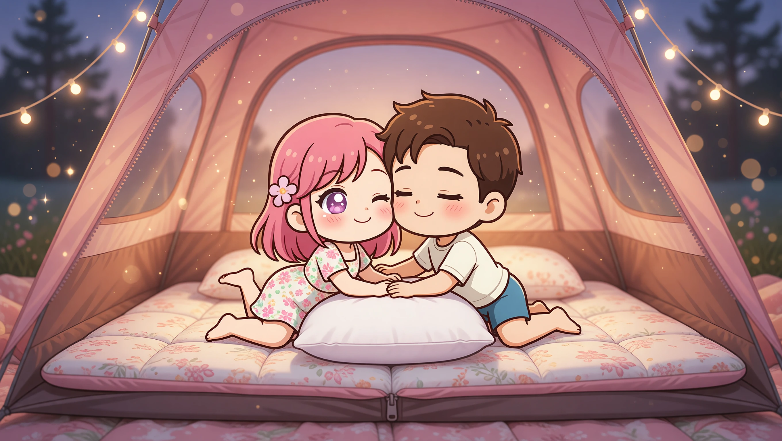 Tent Position illustration