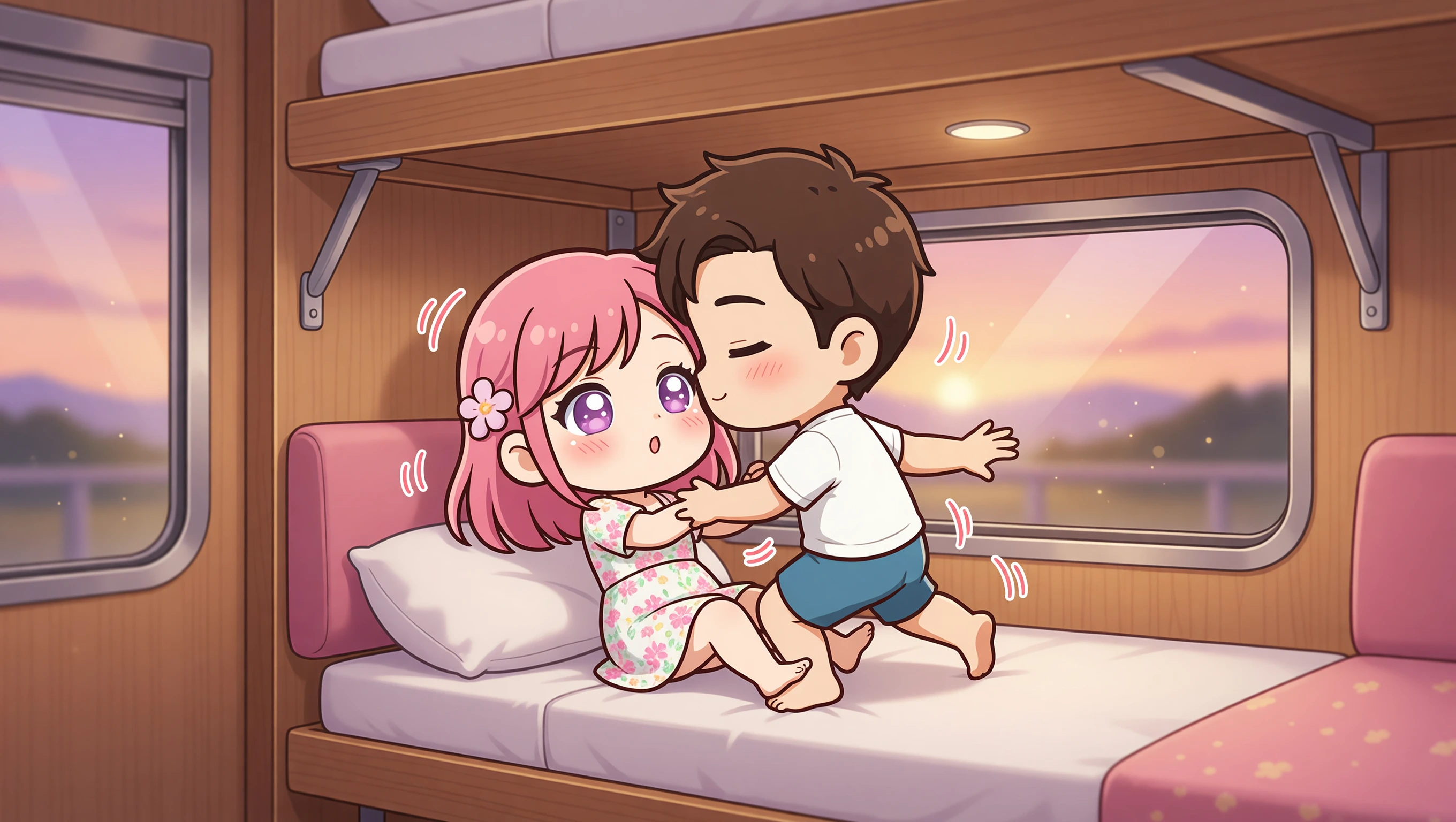Bunk Straddle illustration