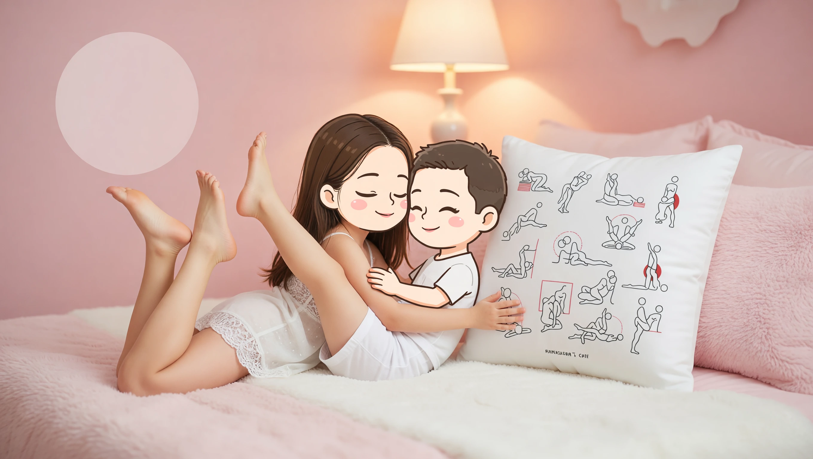 Spooning illustration