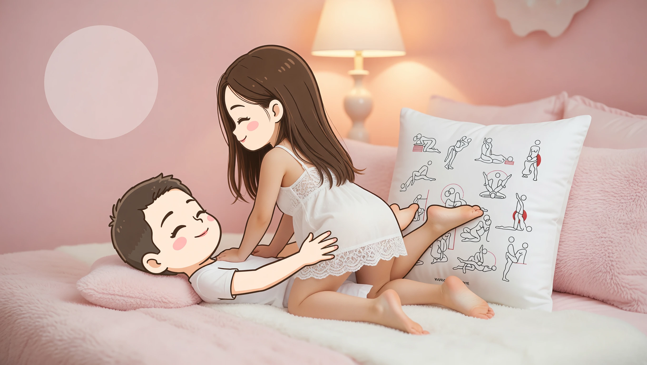 Reverse Cowgirl illustration