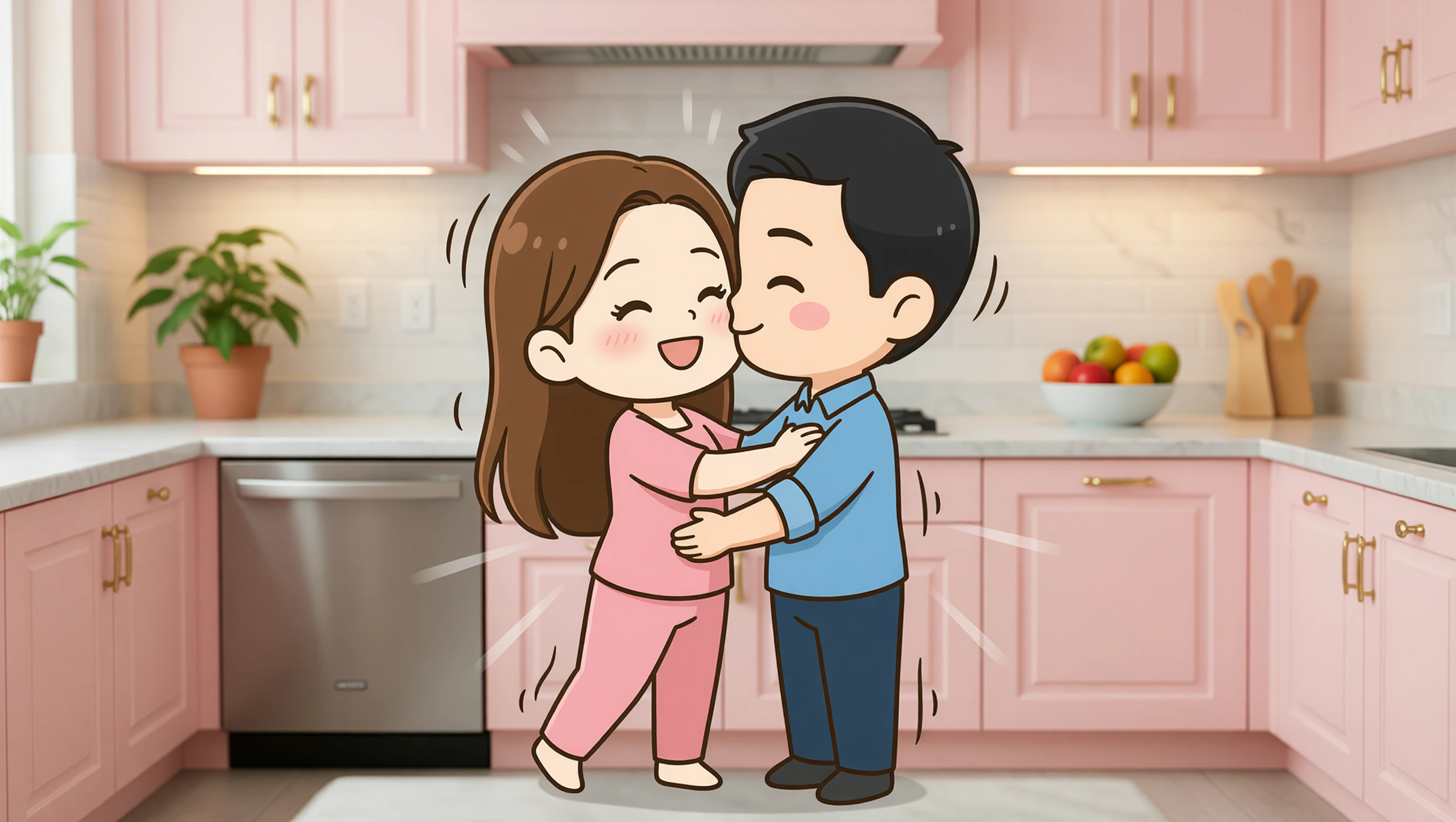 Lean on Dishwasher illustration